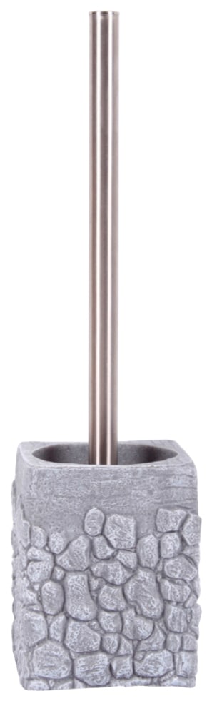 Sanilo WC-Garnitur "Grey Stone" aus Edelstahl  Polyresin (Kunststein) günstig online kaufen