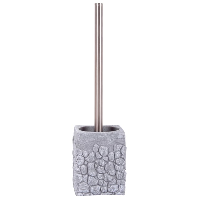 Sanilo WC-Garnitur »Grey Stone«, aus Polyresin (Kunststein)-Edelstahl  bestellen | BAUR