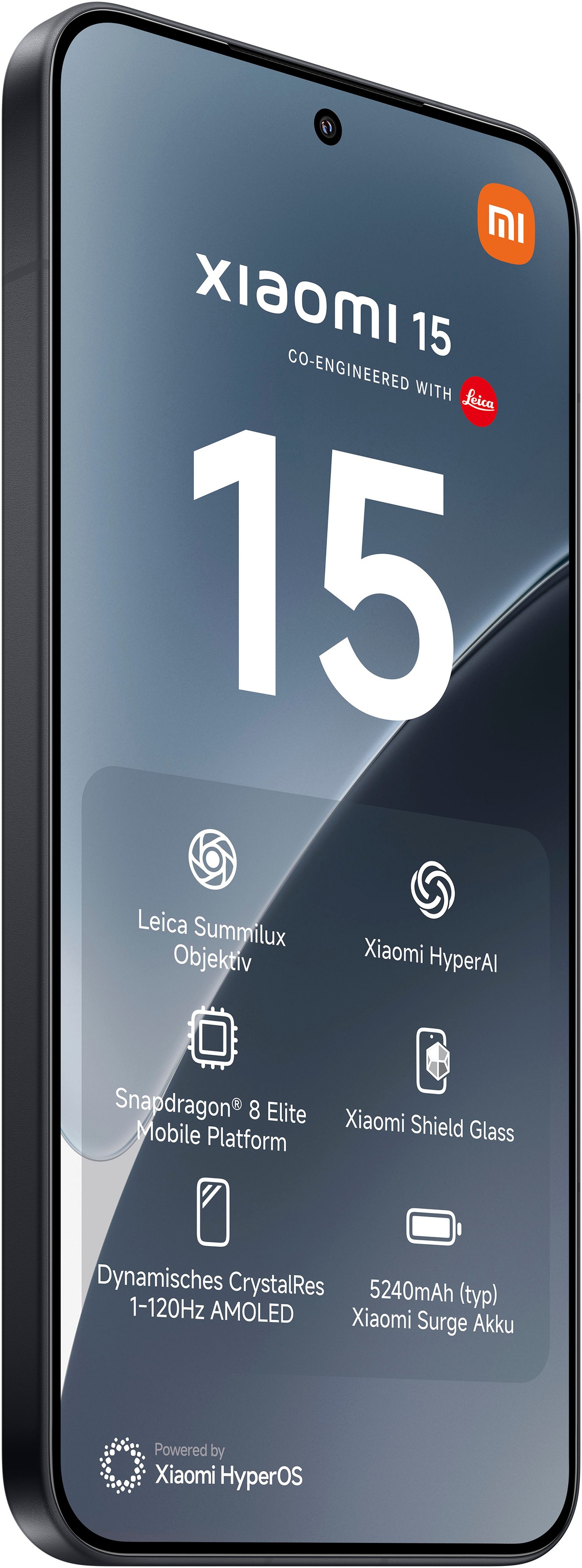 Xiaomi Smartphone »15 12+512GB«, Schwarz