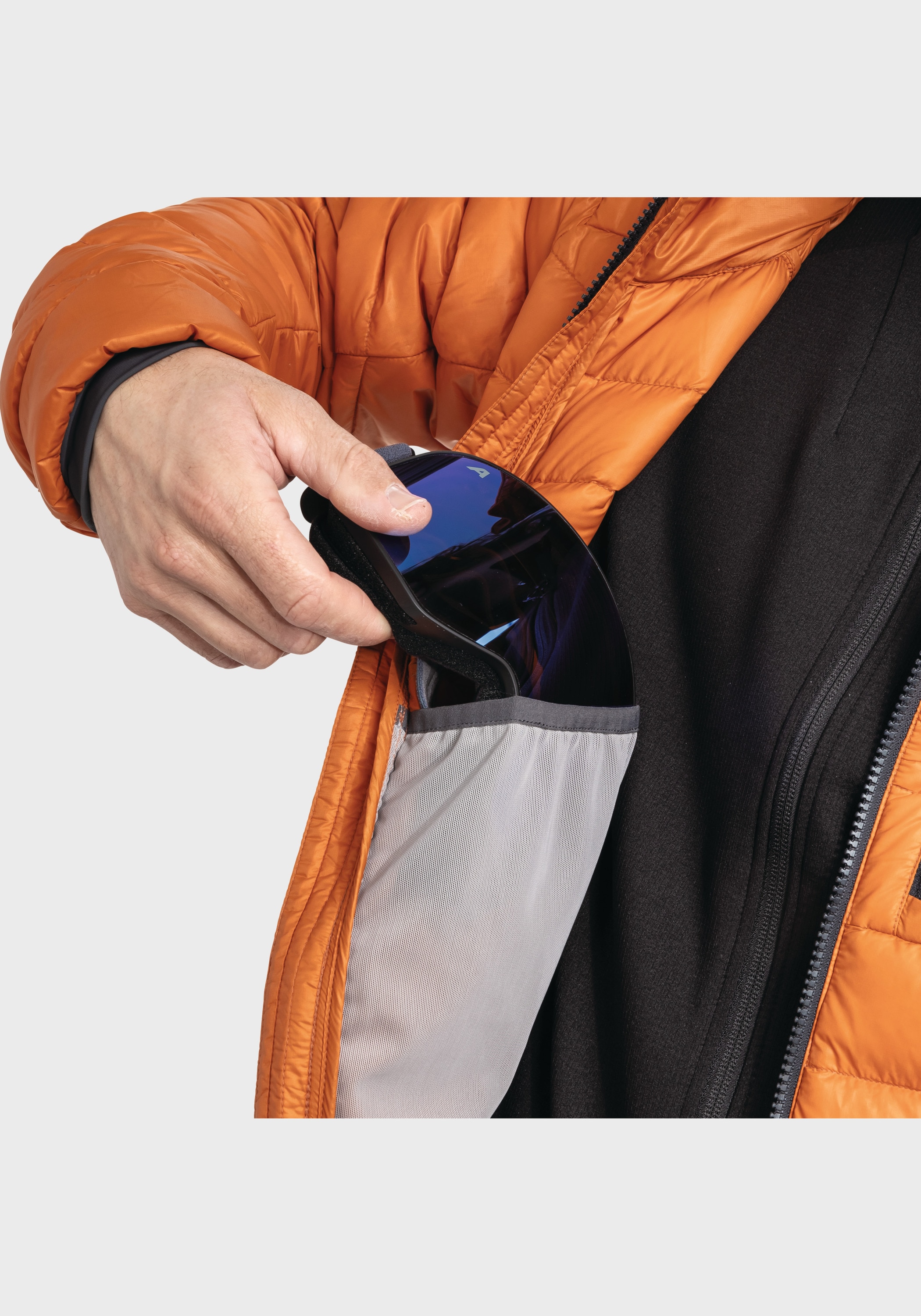 Schöffel Outdoorjacke »Down Jacket Tschierval M«, mit Kapuze
