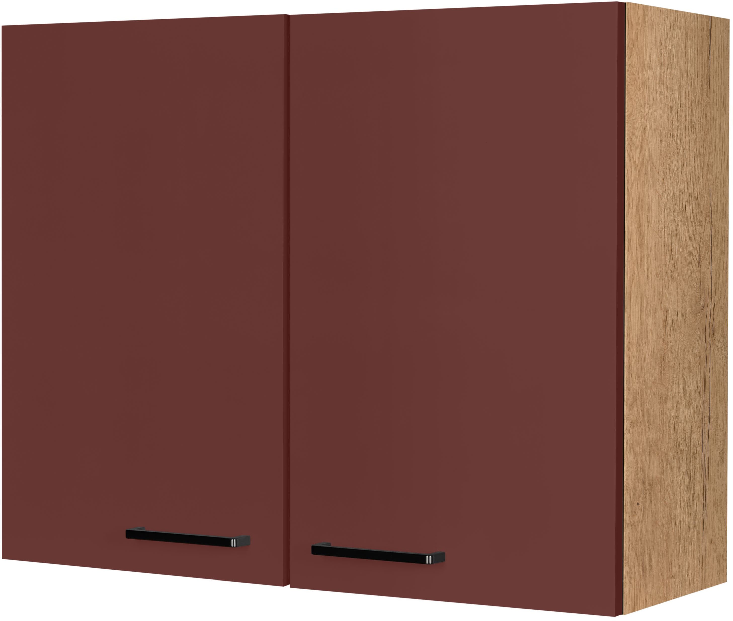 nobilia ""Easytouch", vormontiert, mit zwei Einlegeböden," Breite 90 cm