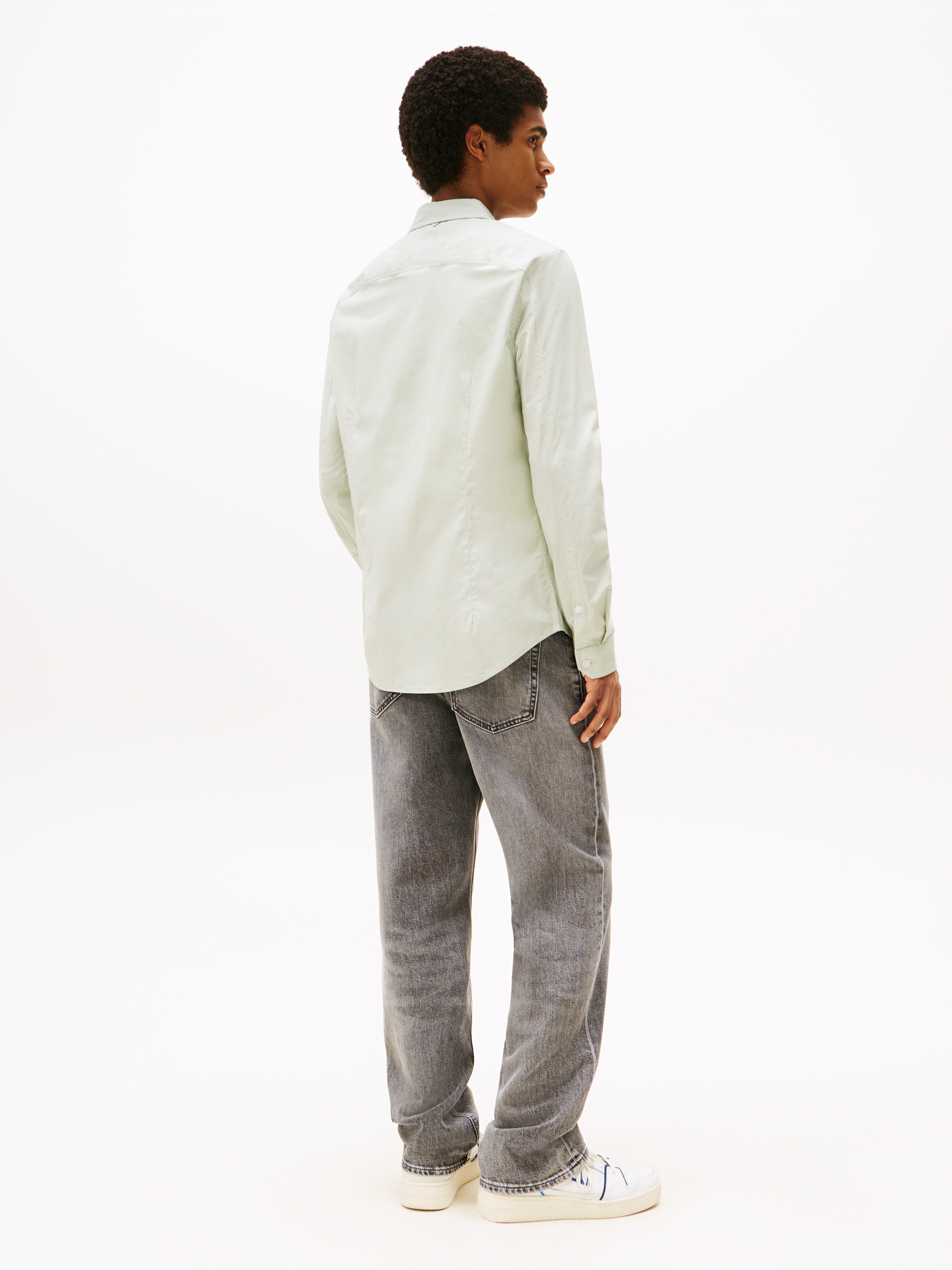 Tommy Jeans Langarmhemd »Sabim Stretch Hemd Shirt«, Stretch Hemd, Premium, Slim Fit, mit Elasthan