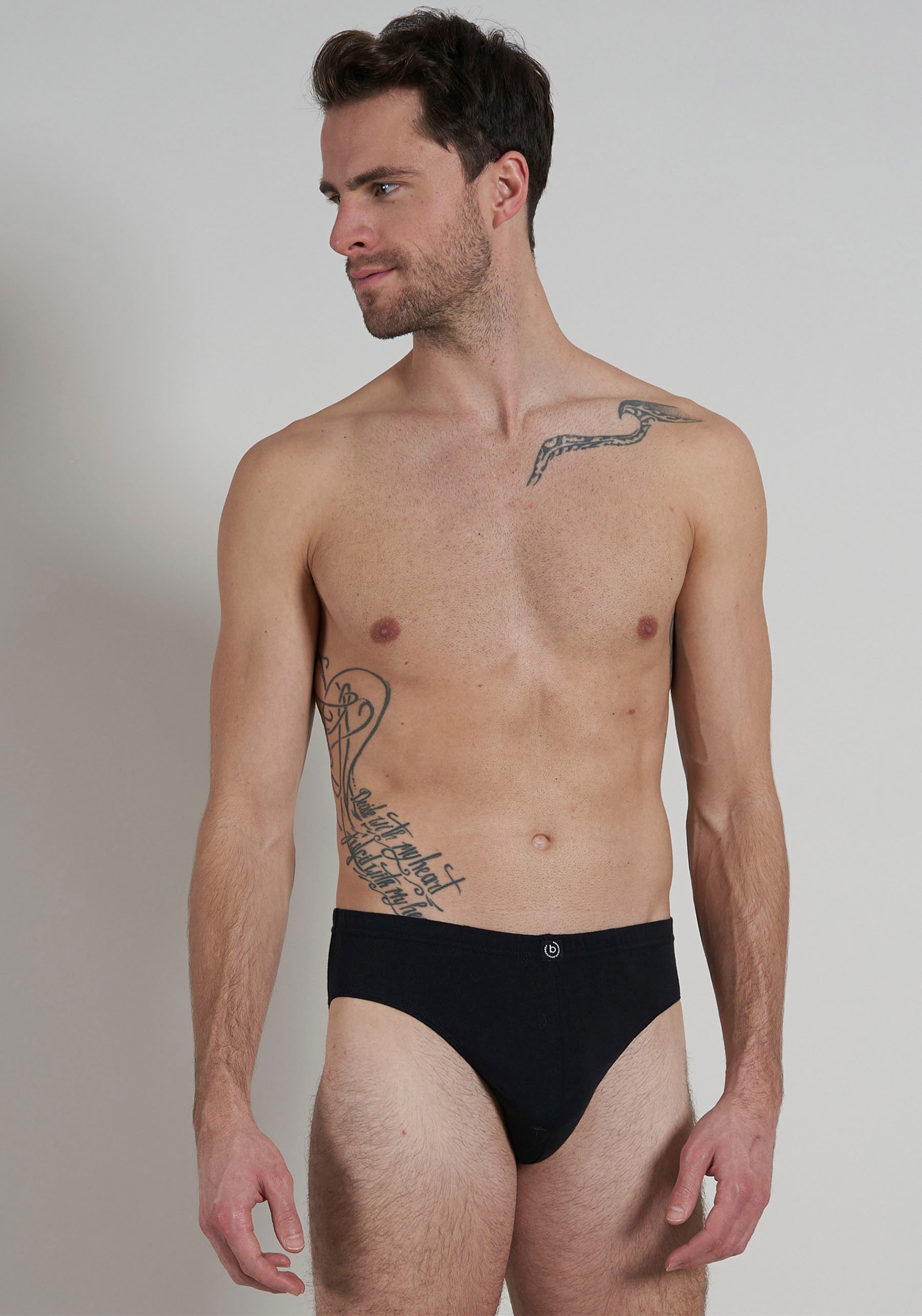 bugatti Slip "Livorno", 5 weich, basic, eng, atmungsaktiv, Baumwolle, mit L günstig online kaufen