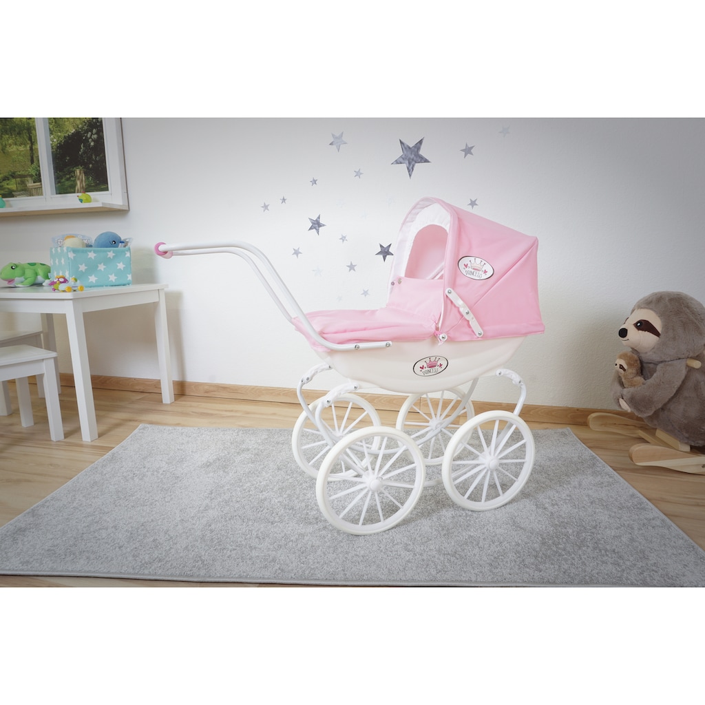 Knorrtoys® Puppenwagen »Classic - Princess White Rose«