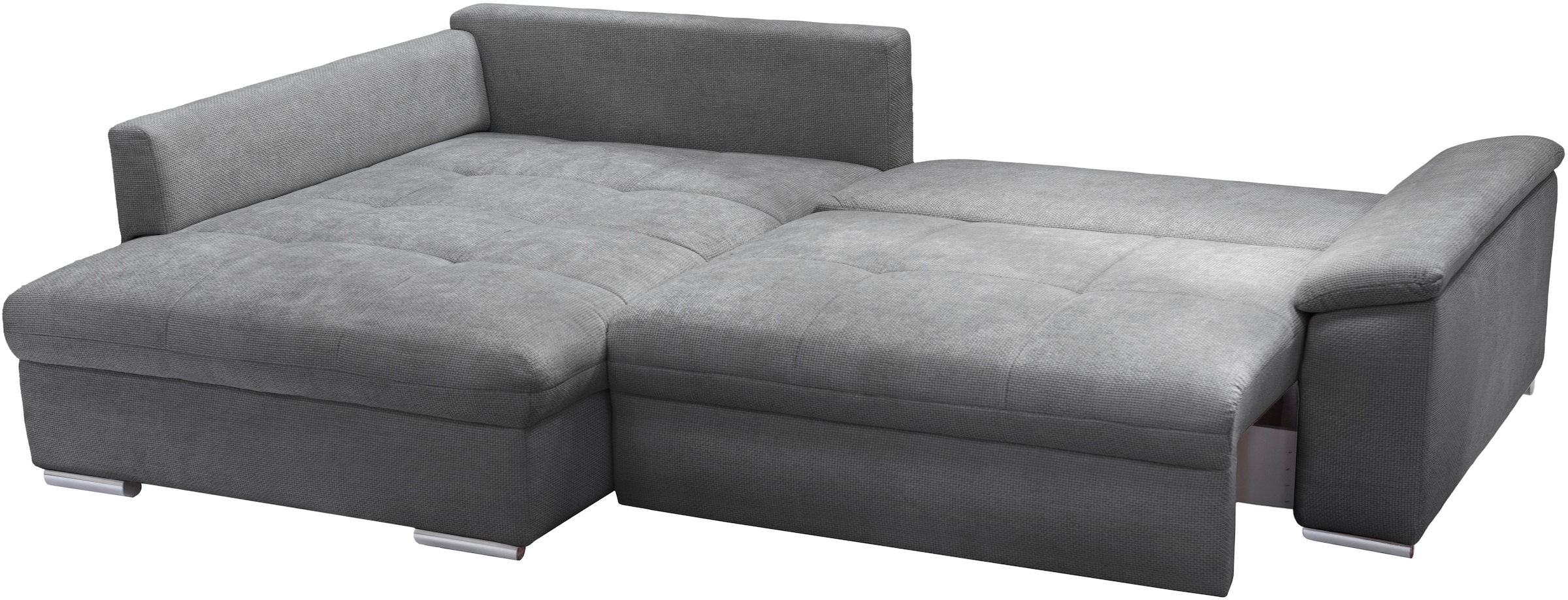 exxpo - sofa fashion Ecksofa »Casa Grande inkl. Bettfunktion, Bettkasten, OTTOs Choice, bequem«, L-Form, guter Sitzkomfort, grioße Liegefläche