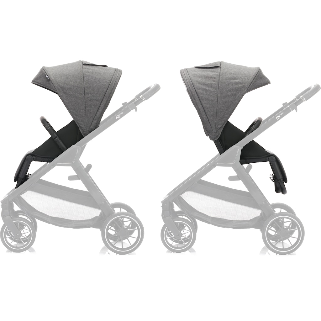 Fillikid Kombi-Kinderwagen »Puma, Stone«, 22 kg