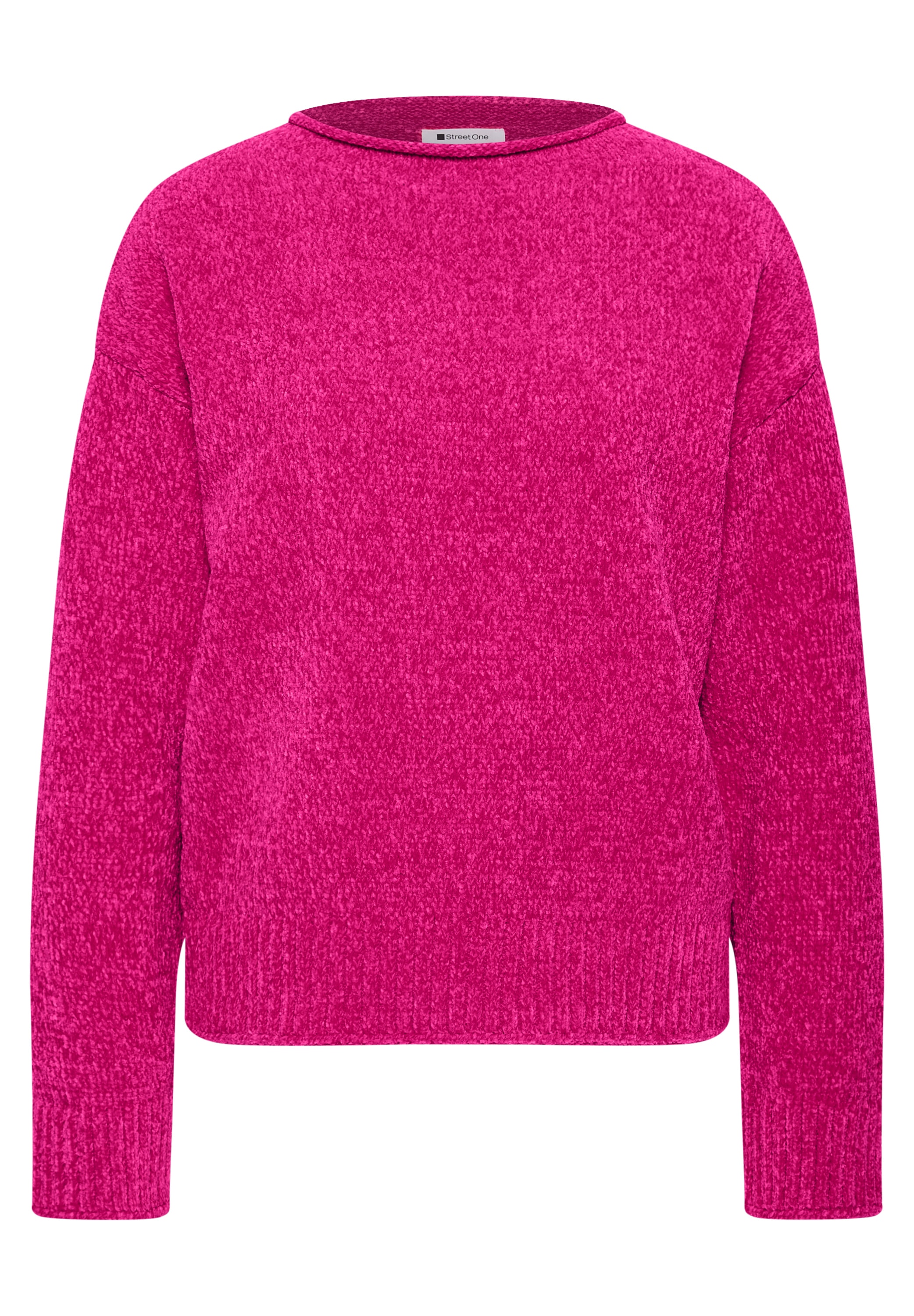 STREET ONE Strickpullover in Unifarbe