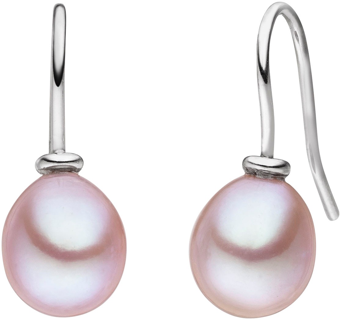 Adriana Paar Ohrhaken »Schmuck Geschenk Silber 925 Ohrringe Monterosso, M2-7, 8«, Made in Germany - mit Süßwasserzuchtperle