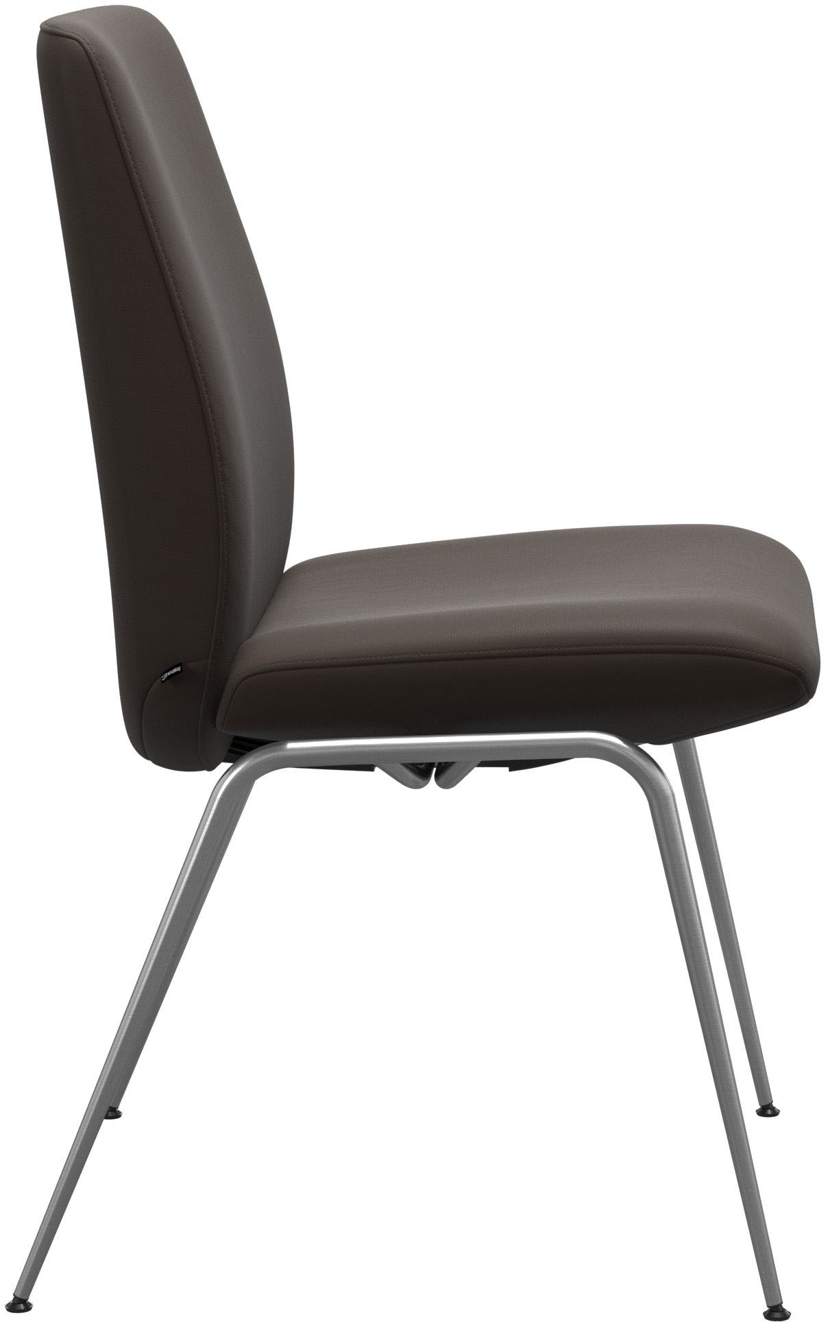 Stressless® Polsterstuhl »Laurel«, Leder BATICK, Low Back, Größe L, mit Beinen aus Stahl in Chrom glänzend