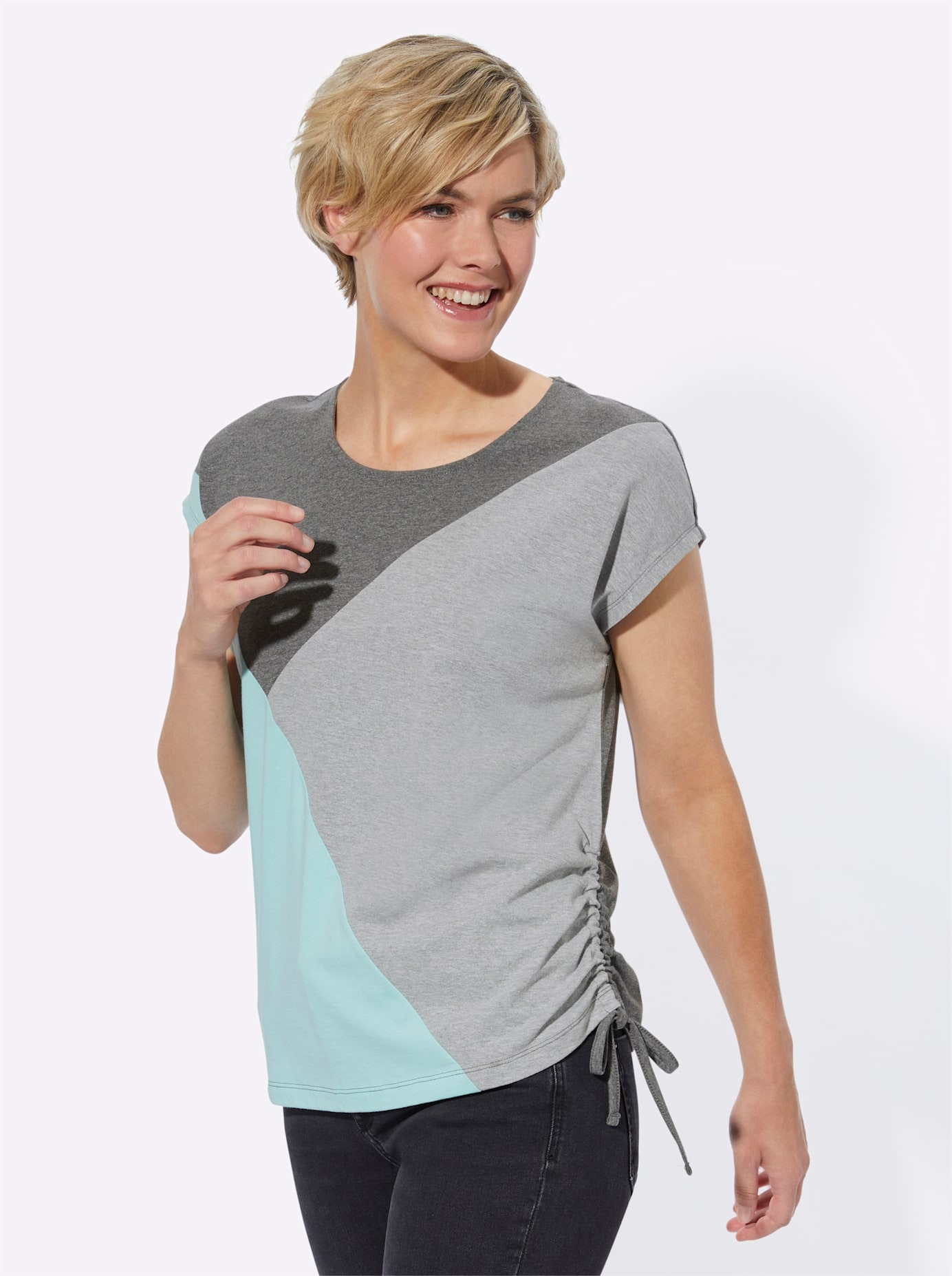 Casual Looks Rundhalsshirt "Shirt", 1 Stk. günstig online kaufen