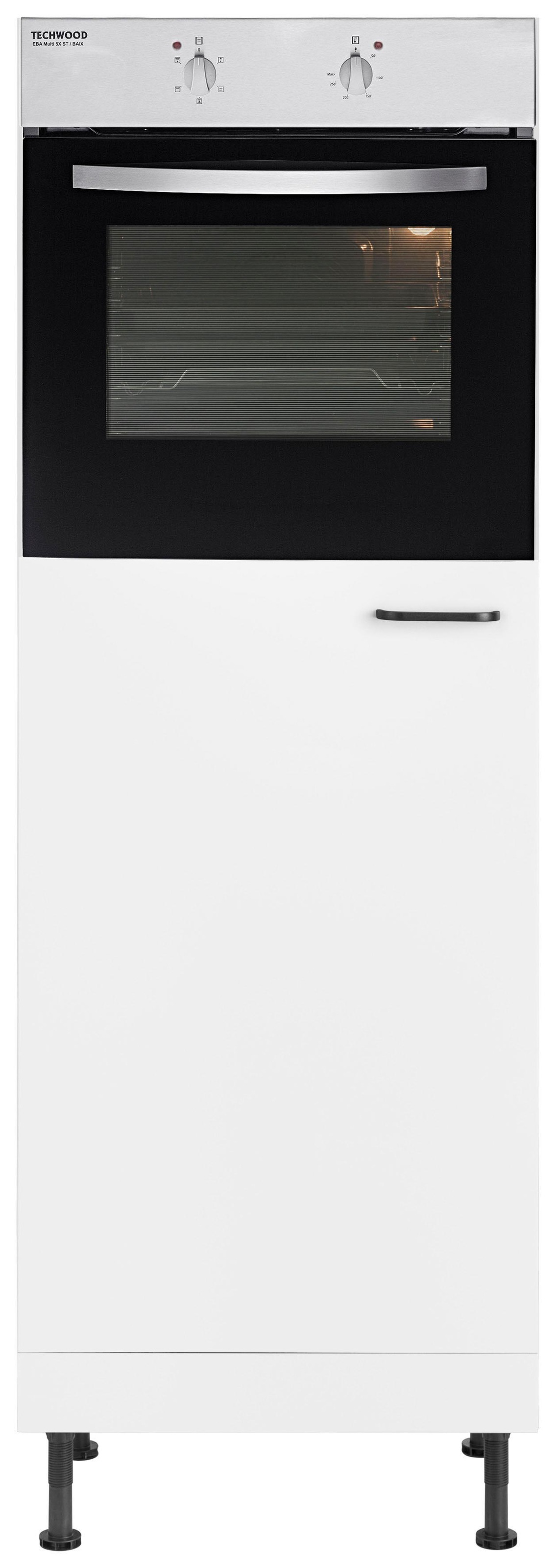 OPTIFIT Backofen/Kühlumbauschrank »Elga« mit Soft-Close-Funktion, höhenverstellbaren Füßen, Breite 60 cm