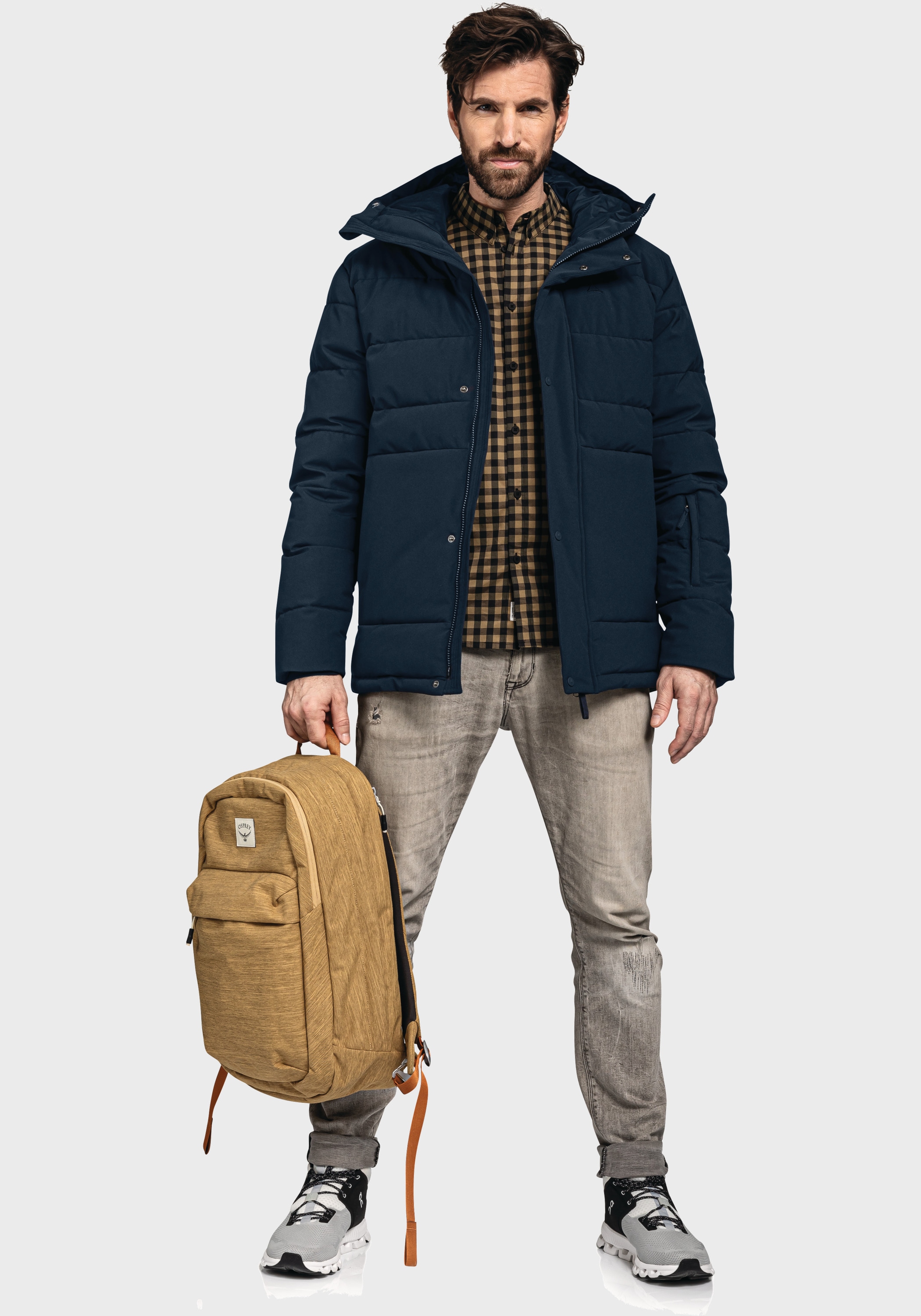Schöffel Outdoorjacke »Ins. Jacket Eastcliff M«, mit Kapuze