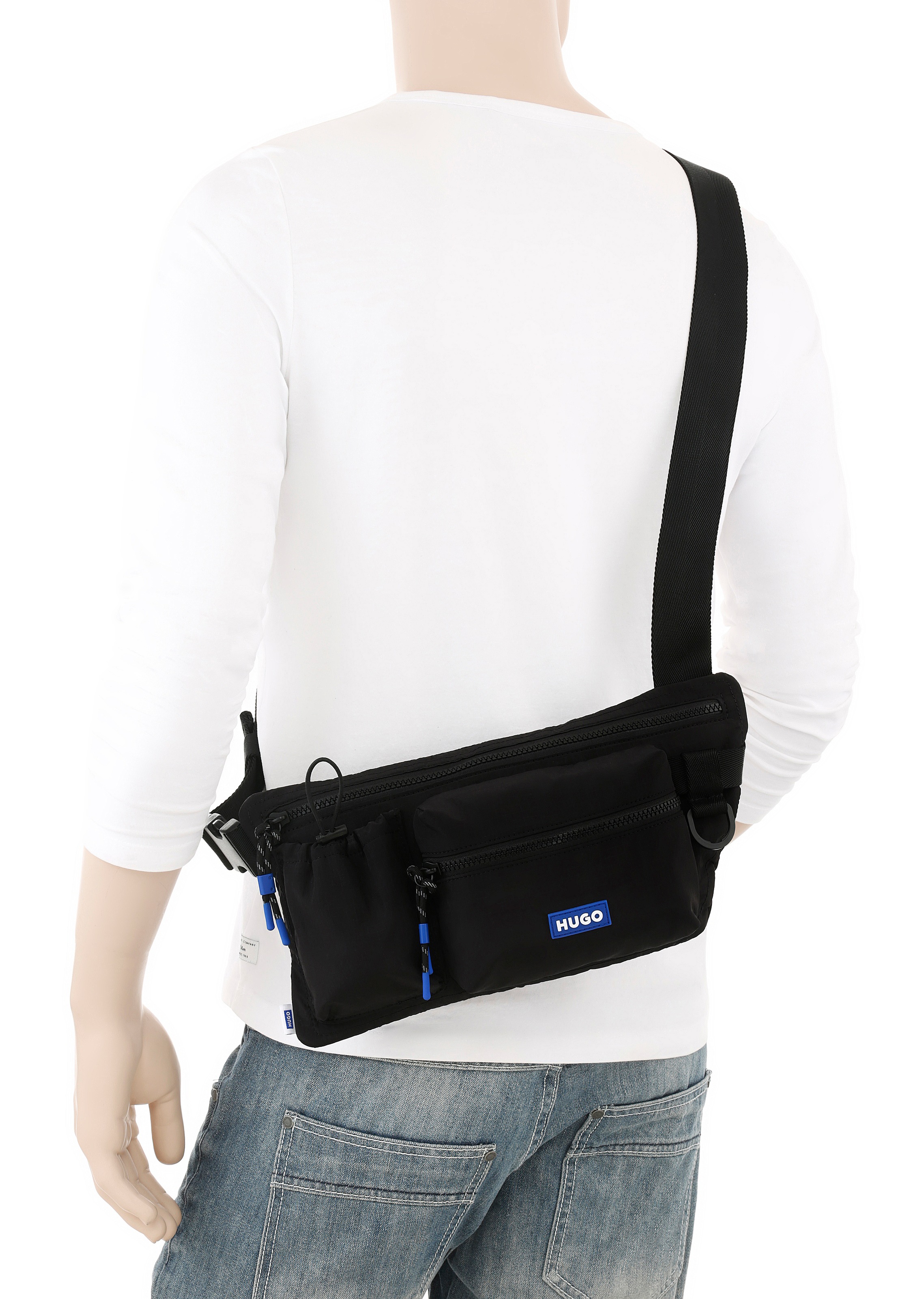 HUGO Blue Gürteltasche "Vytal R Beltbag" Herren Bauchtasche, Brusttasche, S günstig online kaufen