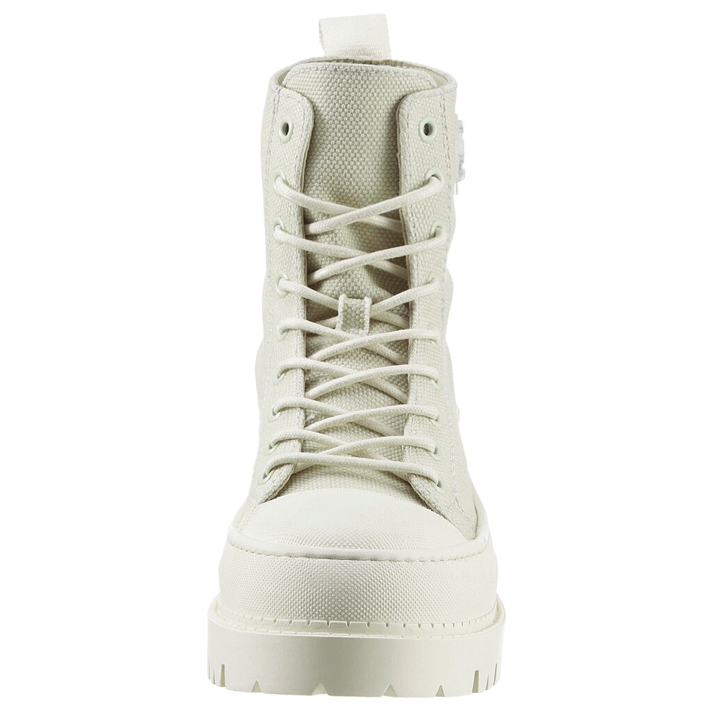 Tommy Jeans Schnürboots »TJW FOXING CANVAS BOOT«