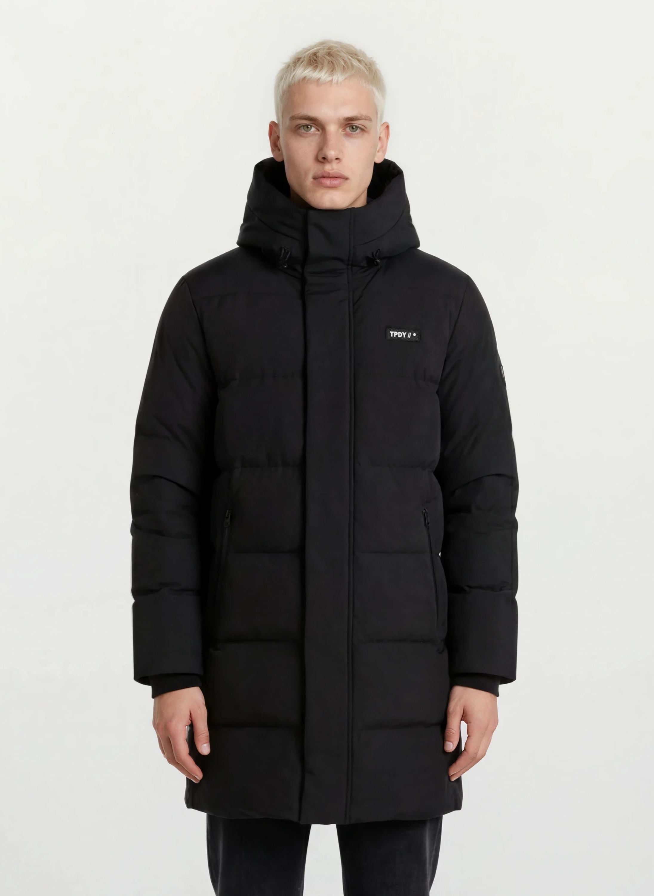 trueprodigy Parka "Braxton Kapuze und zusätzliche Knopfleiste" mit Kapuze