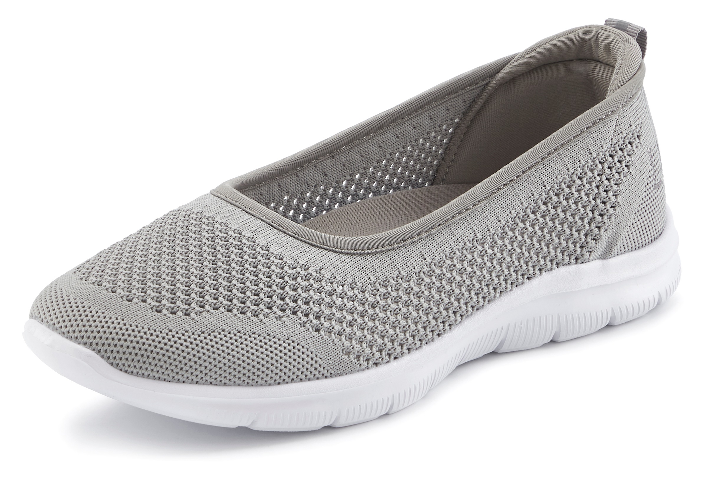 LASCANA Sneaker Ballerinas "Halbschuh, Slip-On-Sneaker," zum Reinschlüpfen günstig online kaufen