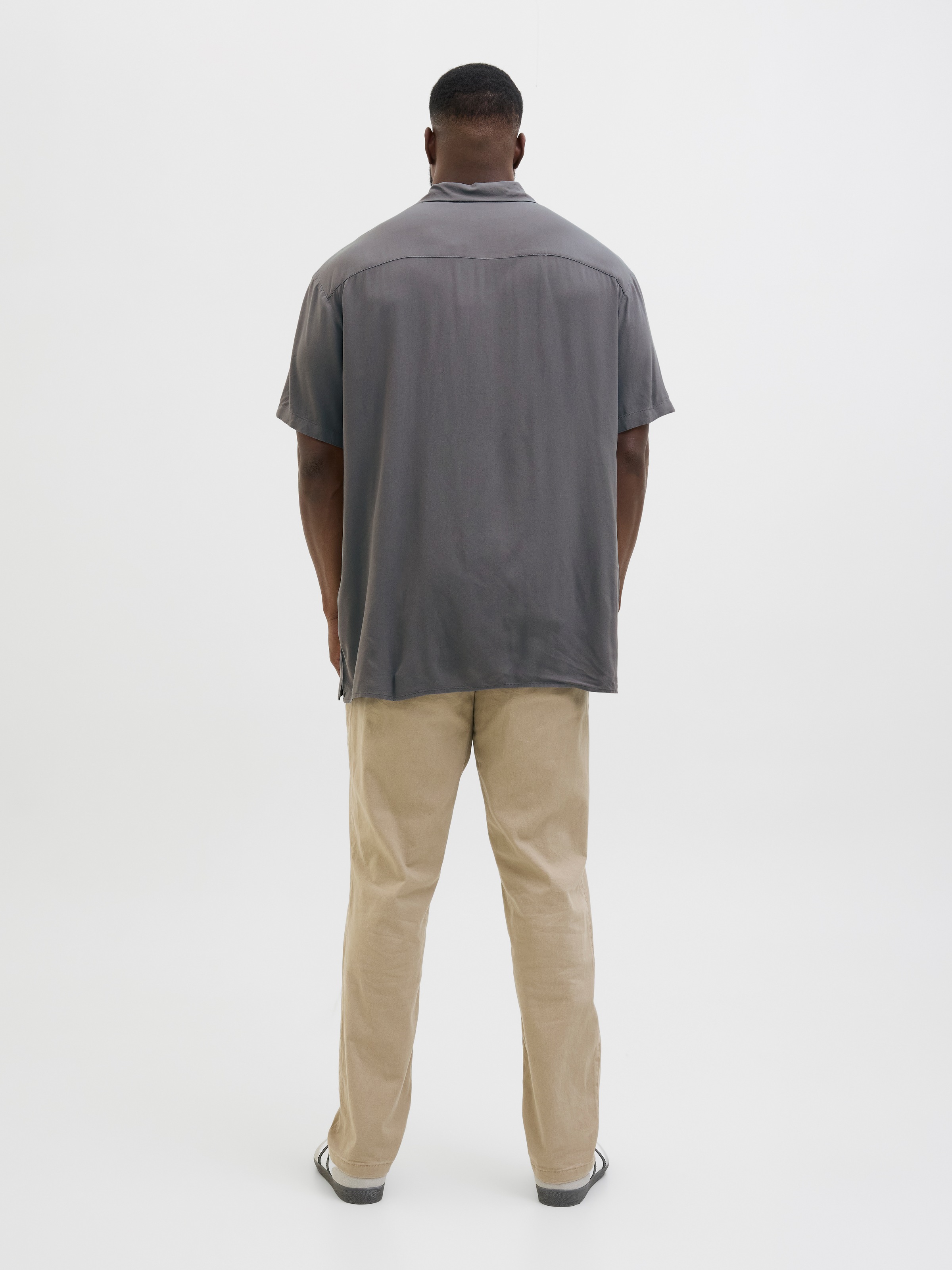 Jack & Jones PlusSize Kurzarmhemd »JJEJEFF SOLID RESORT SHIRT S/S SN PLS«