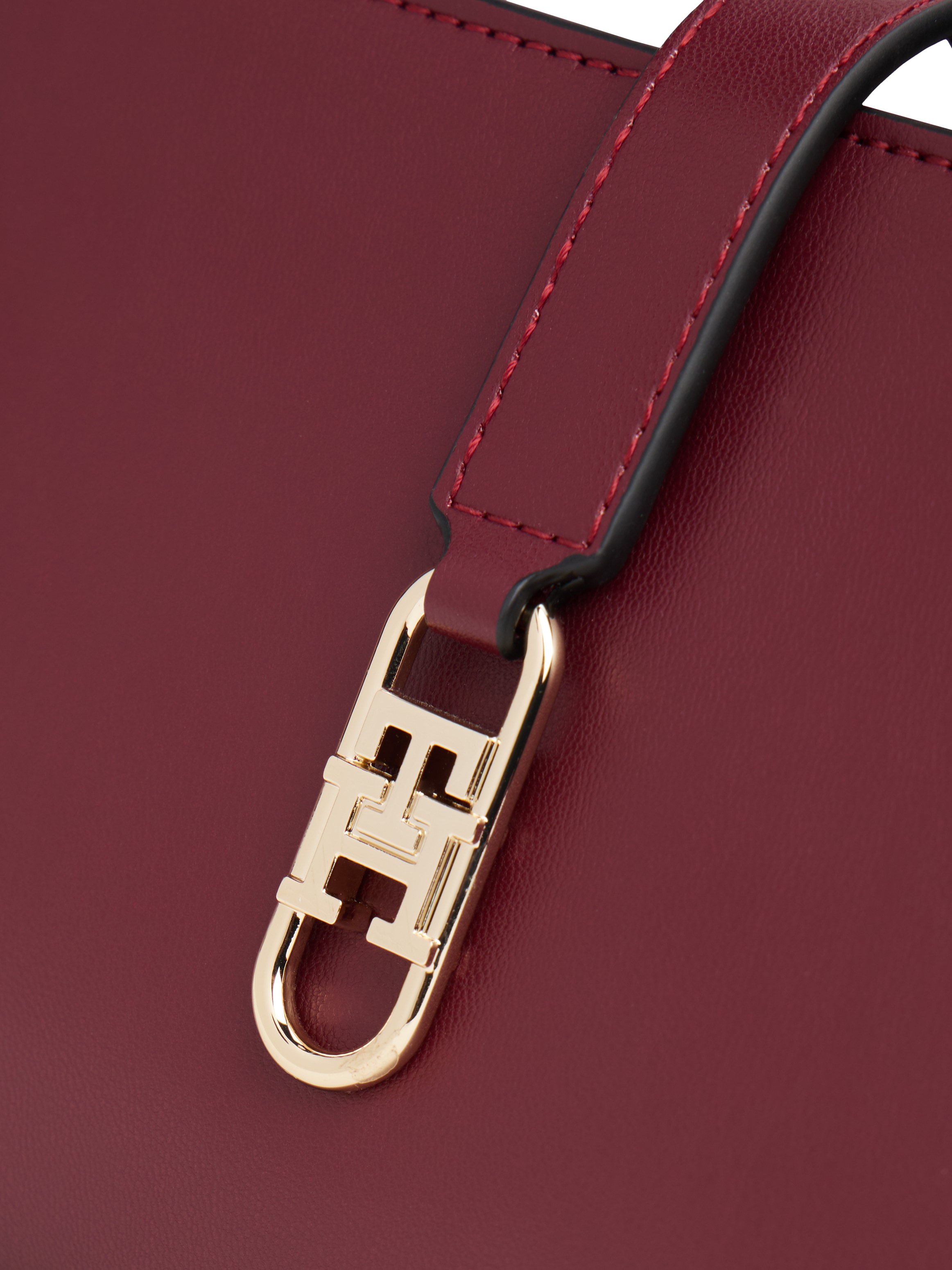 Tommy Hilfiger Umhängetasche »TH LIBRE MINI CROSSOVER«, Damen Schultertasche, Clutch mit elegantem TH-Verschlusselement