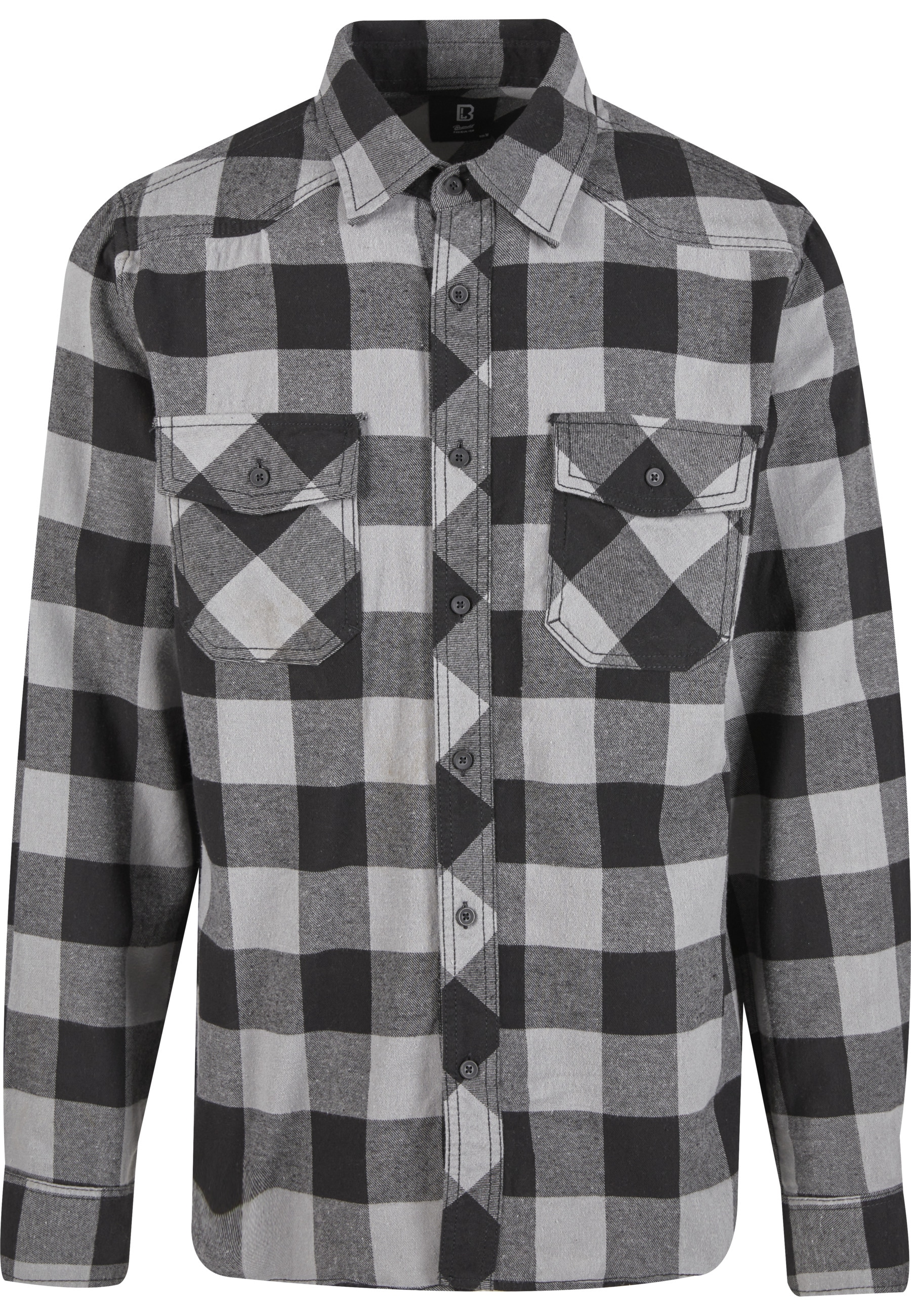 Brandit Langarmhemd "Brandit Herren Checked Shirt" 1 Stk. günstig online kaufen