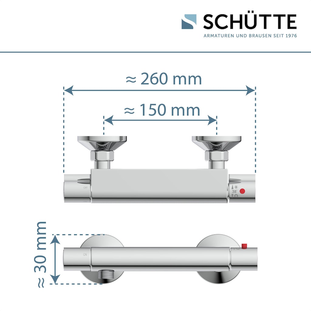 Schütte Duscharmatur »Vigo«