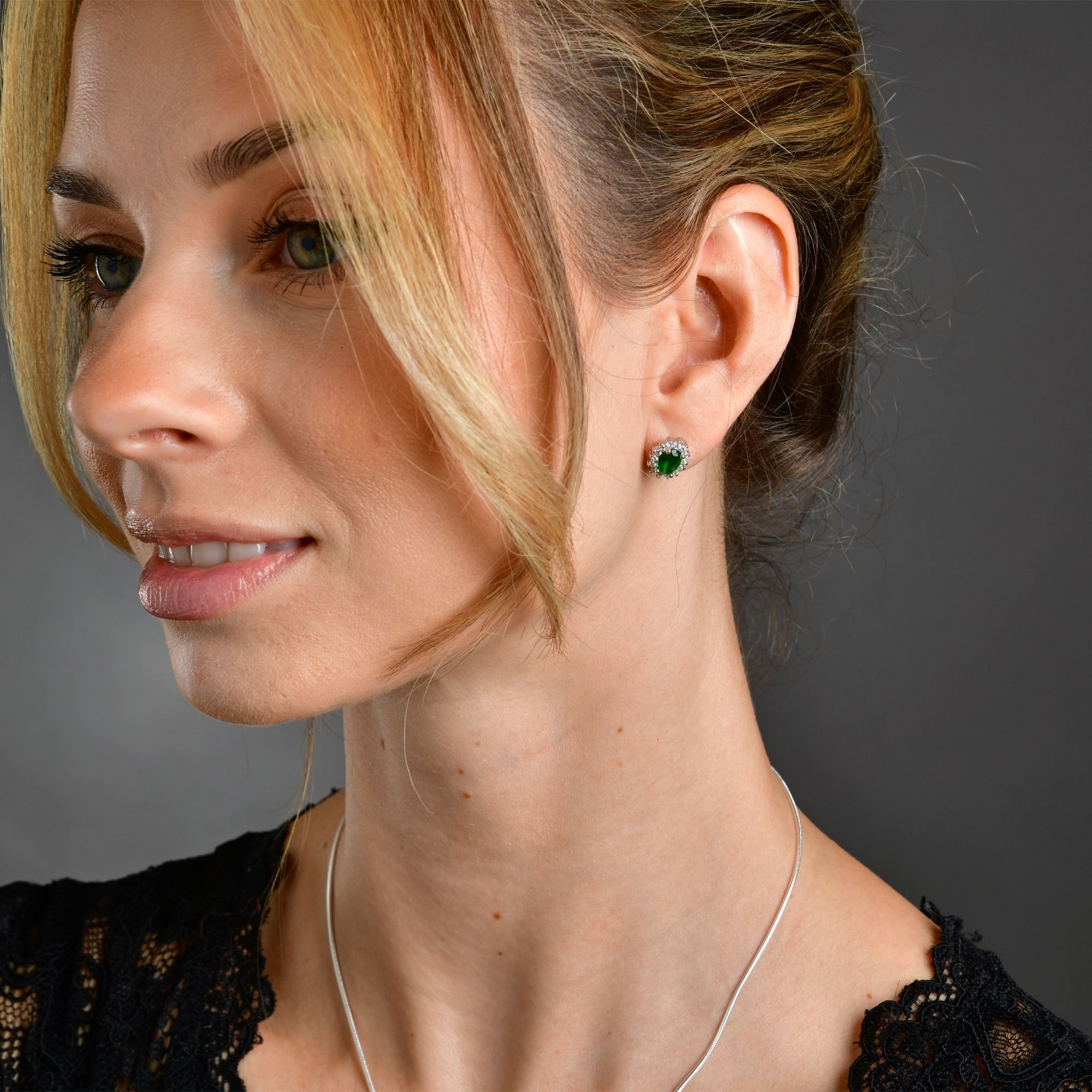 Adelia´s Paar Ohrhänger "Damen Ohrringe – Ohrstecker aus 925 Silber mit Zir günstig online kaufen