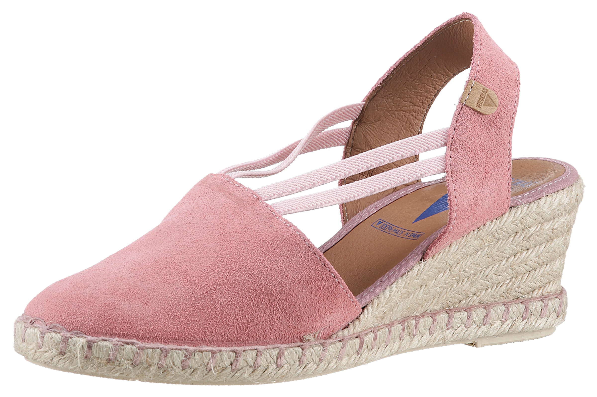 VERBENAS Sandalette "Maika Serraje", Sommerschuh, Sandale, Keilabsatz, mit günstig online kaufen