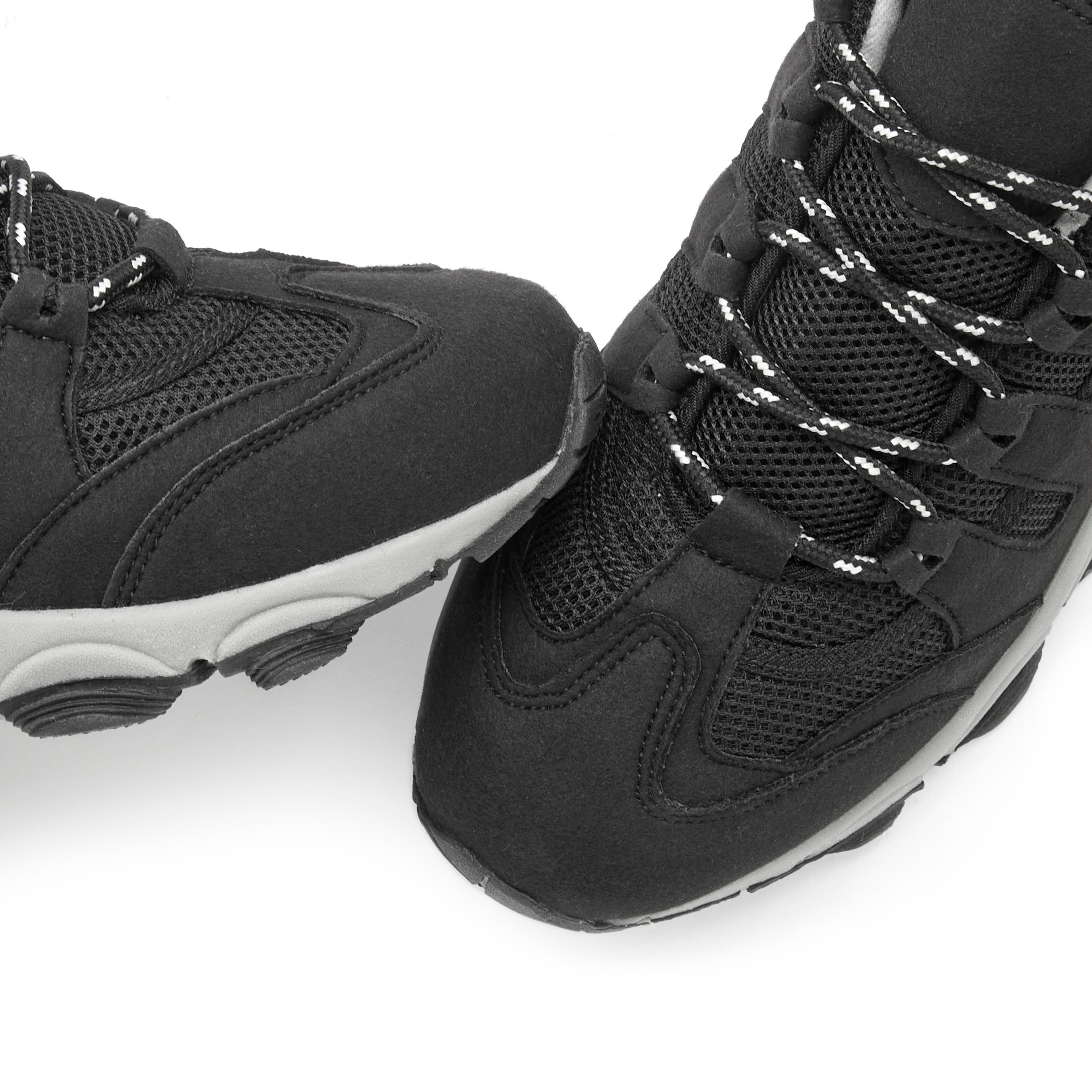 Sneaker AUTHENTIC LE JOGGER "Schnürschuh, Freizeitschuh, Schnürhalbschuh, Wanderschuh", Herren, Gr. 41, schwarz (schwarz, gelb), Obermaterial: 100% Textilmaterial. Decksohle: 100% Textilmaterial. Futter: 100% Textilmaterial. Laufsohle: 100% Synthetik, uni 3