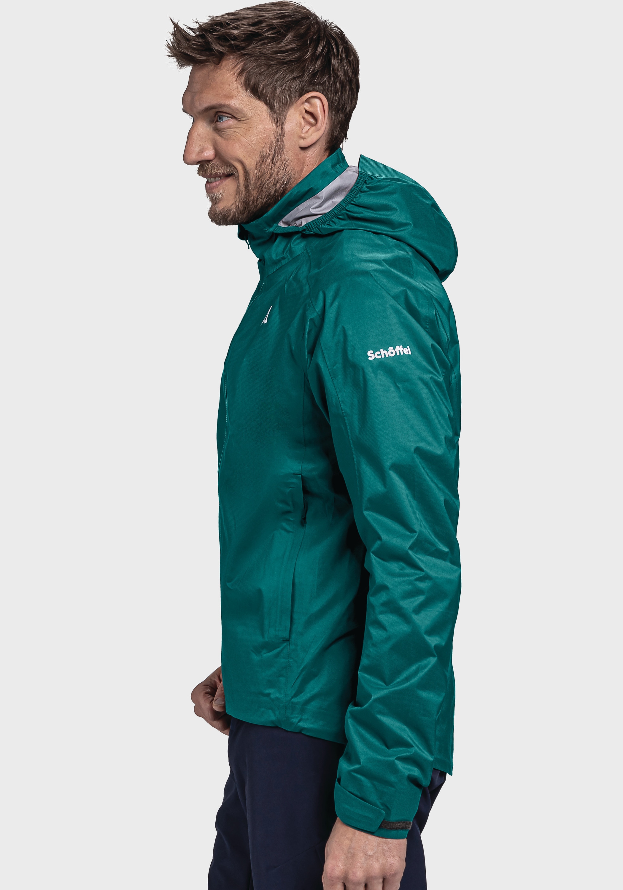 Schöffel Regenjacke »2.5L Jacket Tarvis M«, mit Kapuze