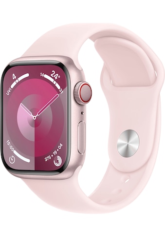 Smartwatch »Watch Series 9 GPS + Cellular 41mm Aluminium S/M«, (Watch OS 10)