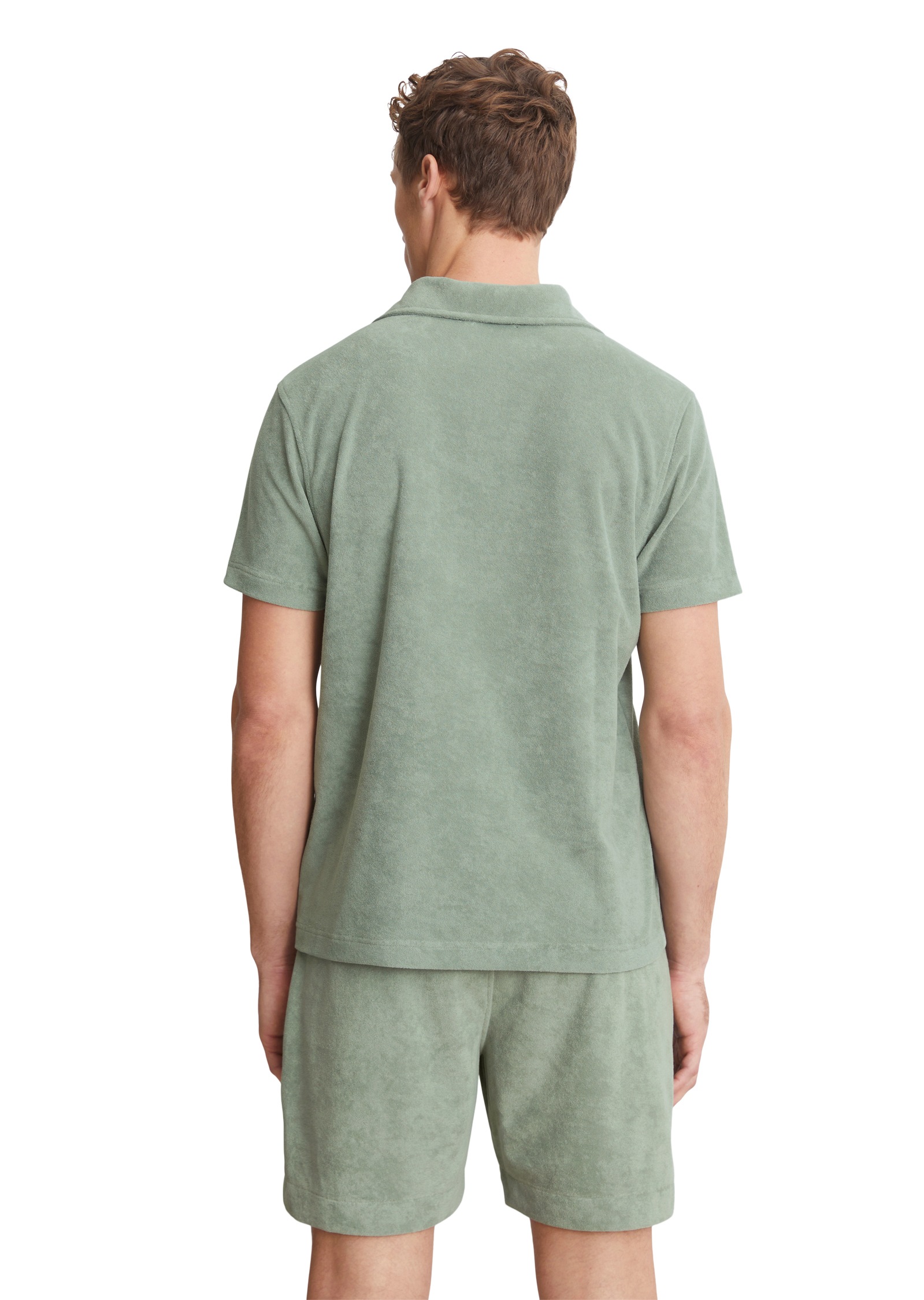 Thumbnail - Marc OPolo Poloshirt "Terry Towel", Frottee-Qualität, weich, Kurzarm, bequem, feuchtigkeitsregulierend