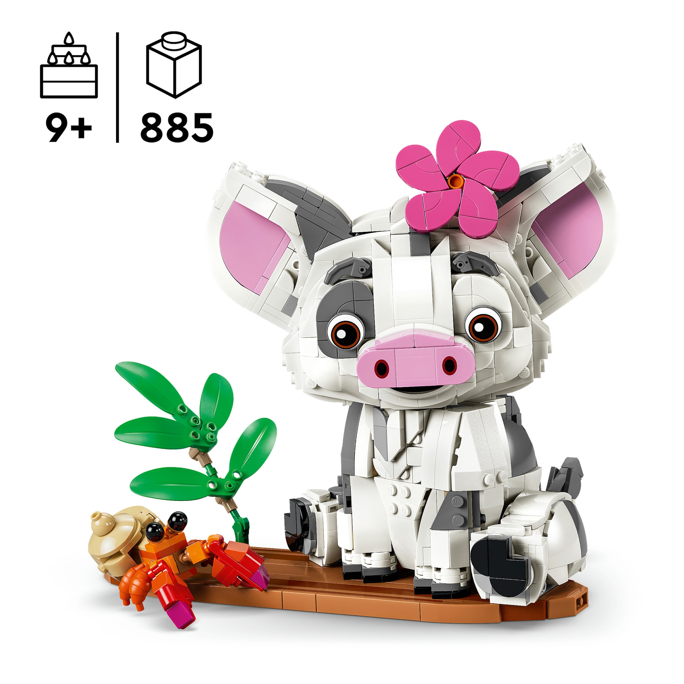 LEGO® Konstruktionsspielsteine »Pua (43292), LEGO Disney Princess« Made in Europe