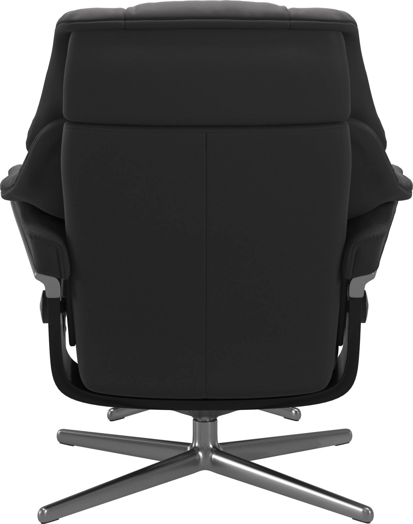 Stressless® Fußhocker »Reno«, mit Cross Base, Größe S, M & L, Holzakzent Schwarz
