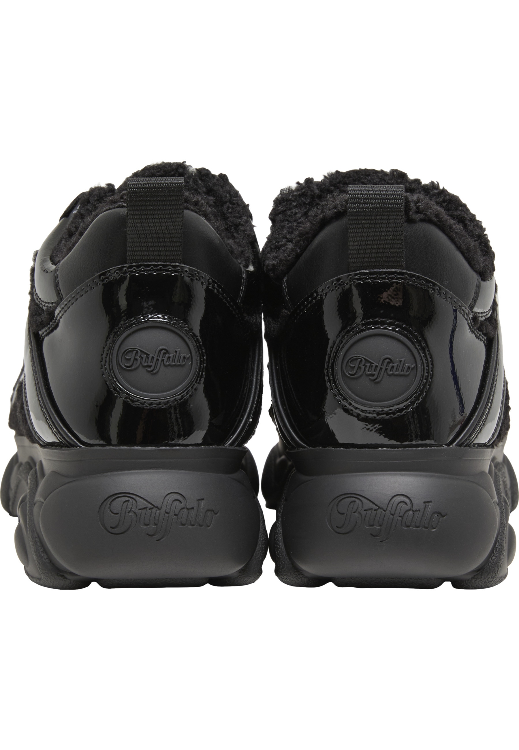 Buffalo Trainingsschuh »Buffalo CLD CORIN WARM - VEGAN PATENT/FUR«