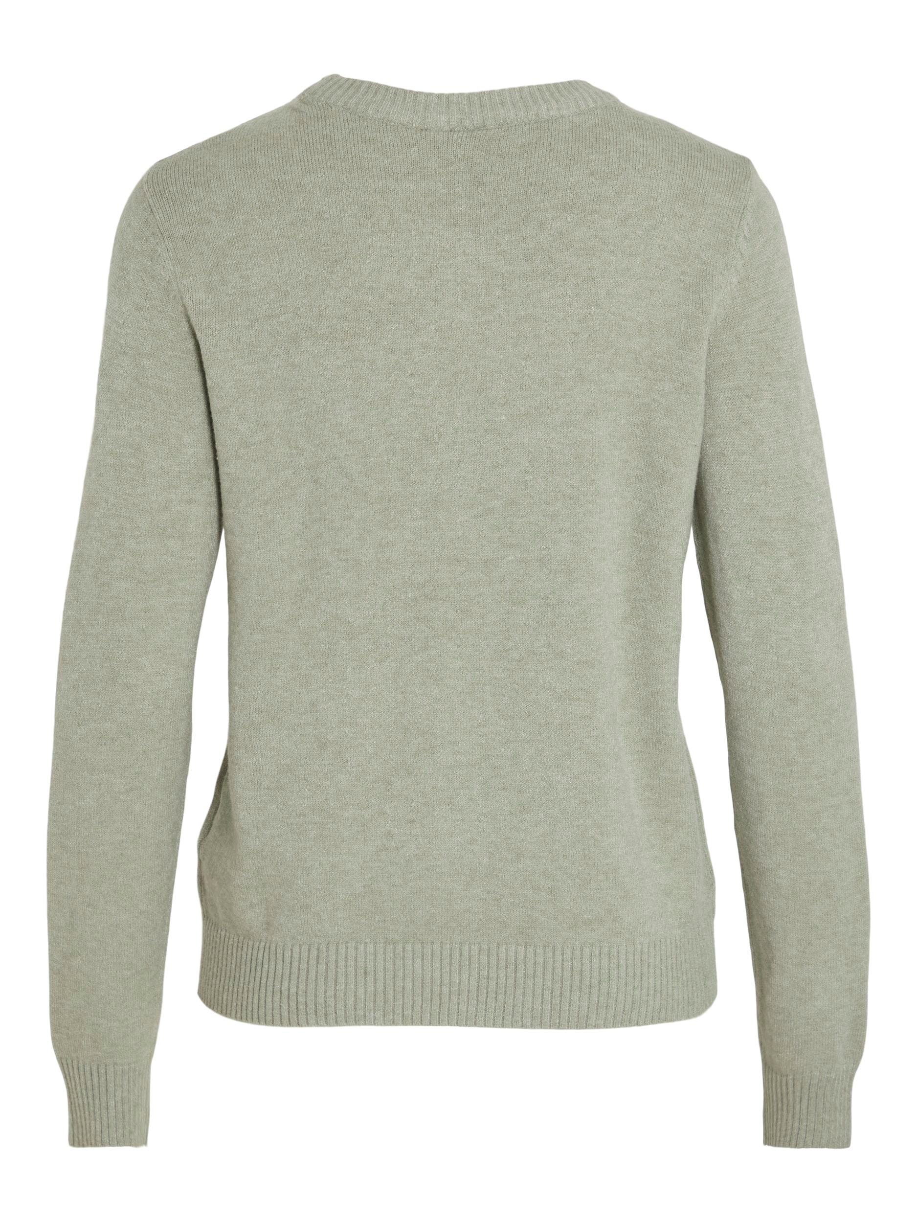 Vila Rundhalspullover »VIRIL O-NECK L/S KNIT TOP - NOOS«