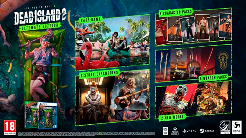 Deep Silver Spielesoftware »Dead Island 2 Ultimate Edition«, Xbox One-Xbox Series X