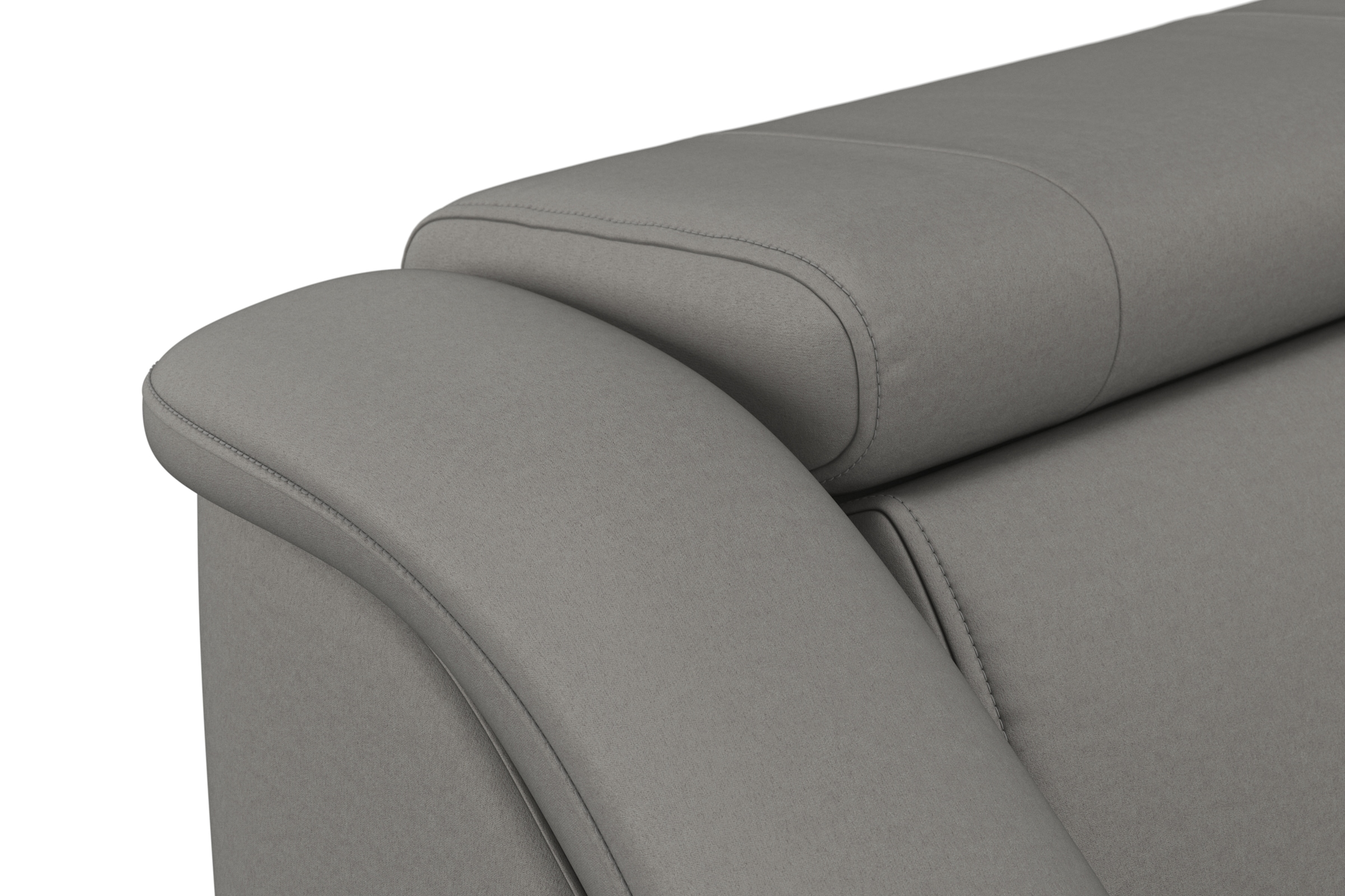 sit&more Ecksofa »Freetown L-Form« inklusive Kopfteilverstellung und komfortablem Federkern