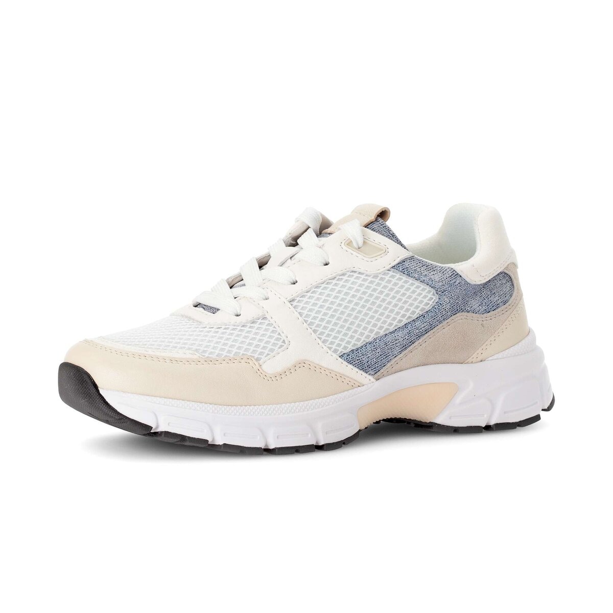 Gabor Sneaker "Sneaker low Materialmix Leder/Lederimitat" günstig online kaufen