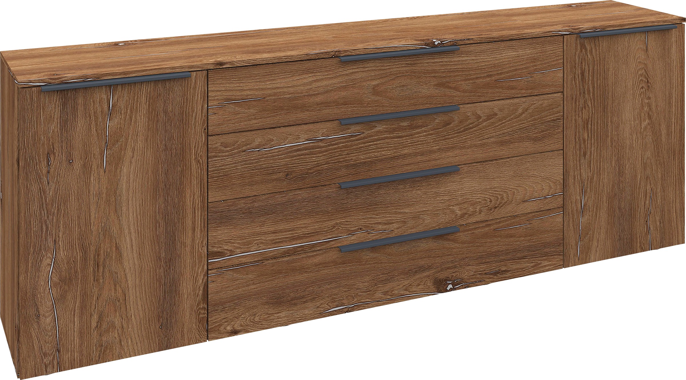 borchardt Möbel Sideboard "Tom, moderne Kommode mit Metallgriffen, 200cm br günstig online kaufen