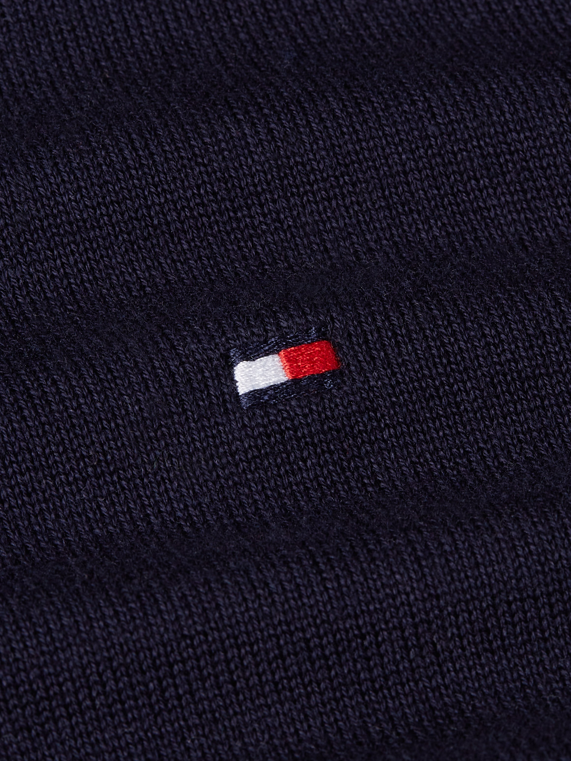 Tommy Hilfiger Strickpullover »ESSENTIAL COTTON V NECK«