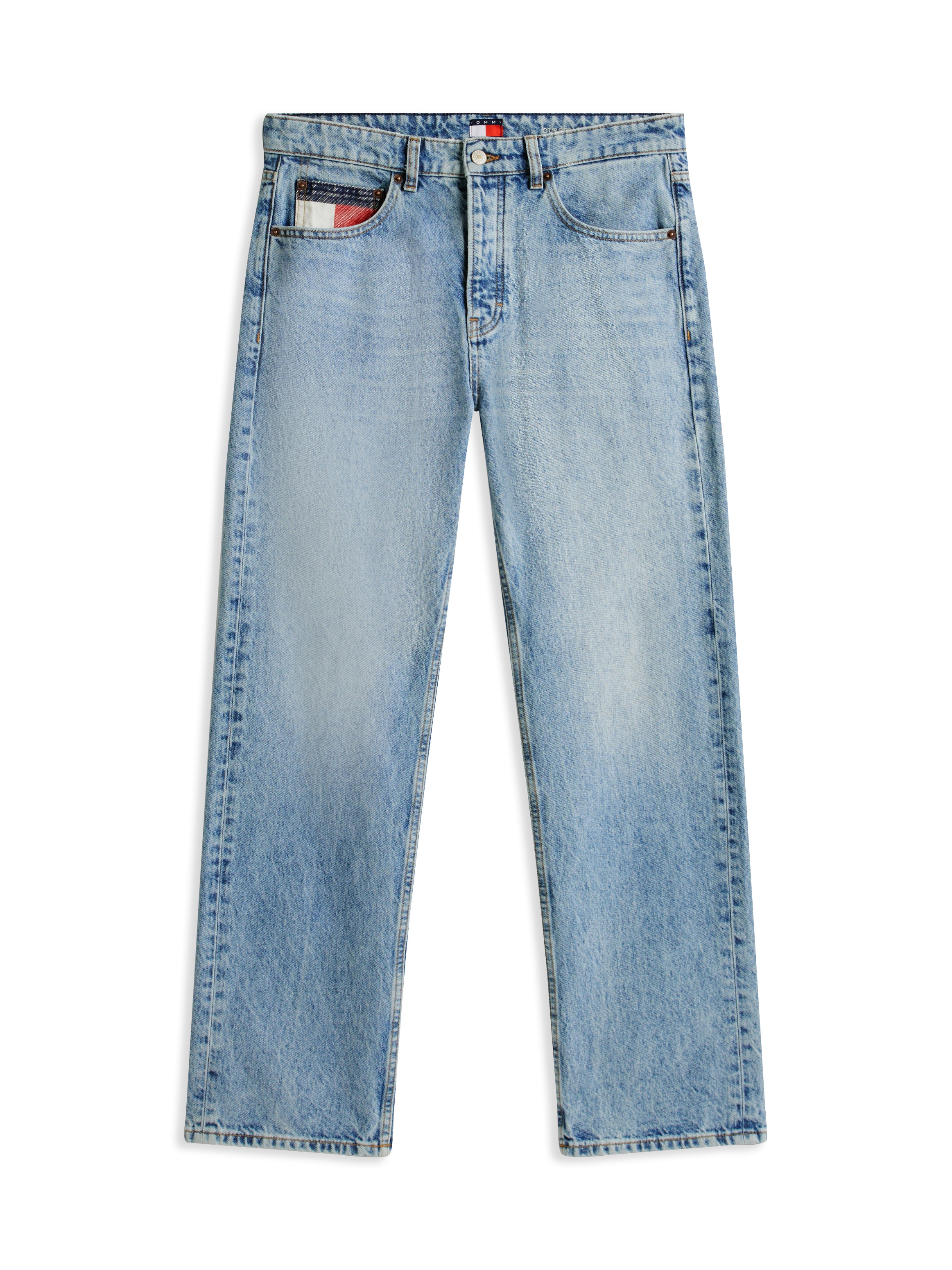 Tommy Jeans Regular-fit-Jeans »Otis Regular Straight«, Mit Gürtelschlaufen