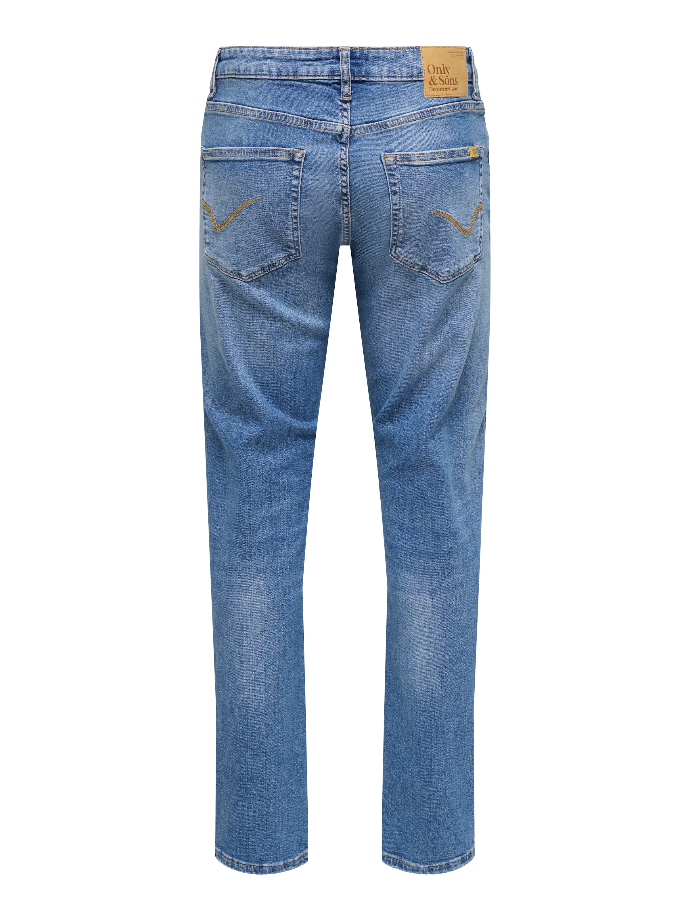 ONLY & SONS Straight-Jeans »ONSWEFT REGULAR WB 0021 TAI DNM NOOS« im 4-Pocket-Style