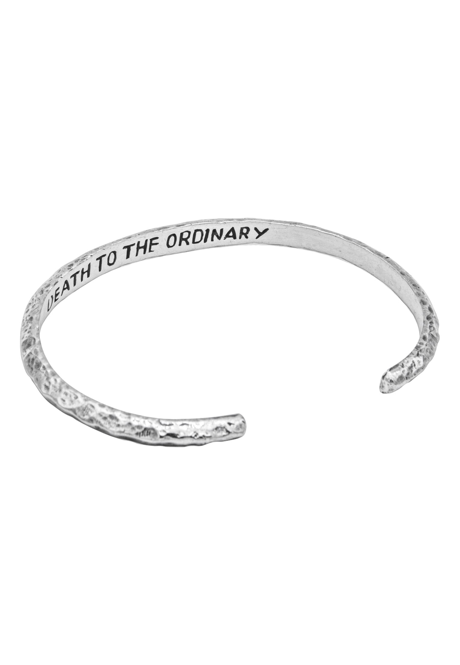 HAZE & GLORY Armreif »Armband Armreif - Death To The Ordinary 925 Silber«