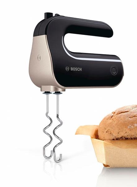 BOSCH Handmixer »HomeProfessional MFQ4885DE«, 575 W, Knethaken, 2x Rührbesen, Universalzerkleinerer, Pürierstab, Mixbecher