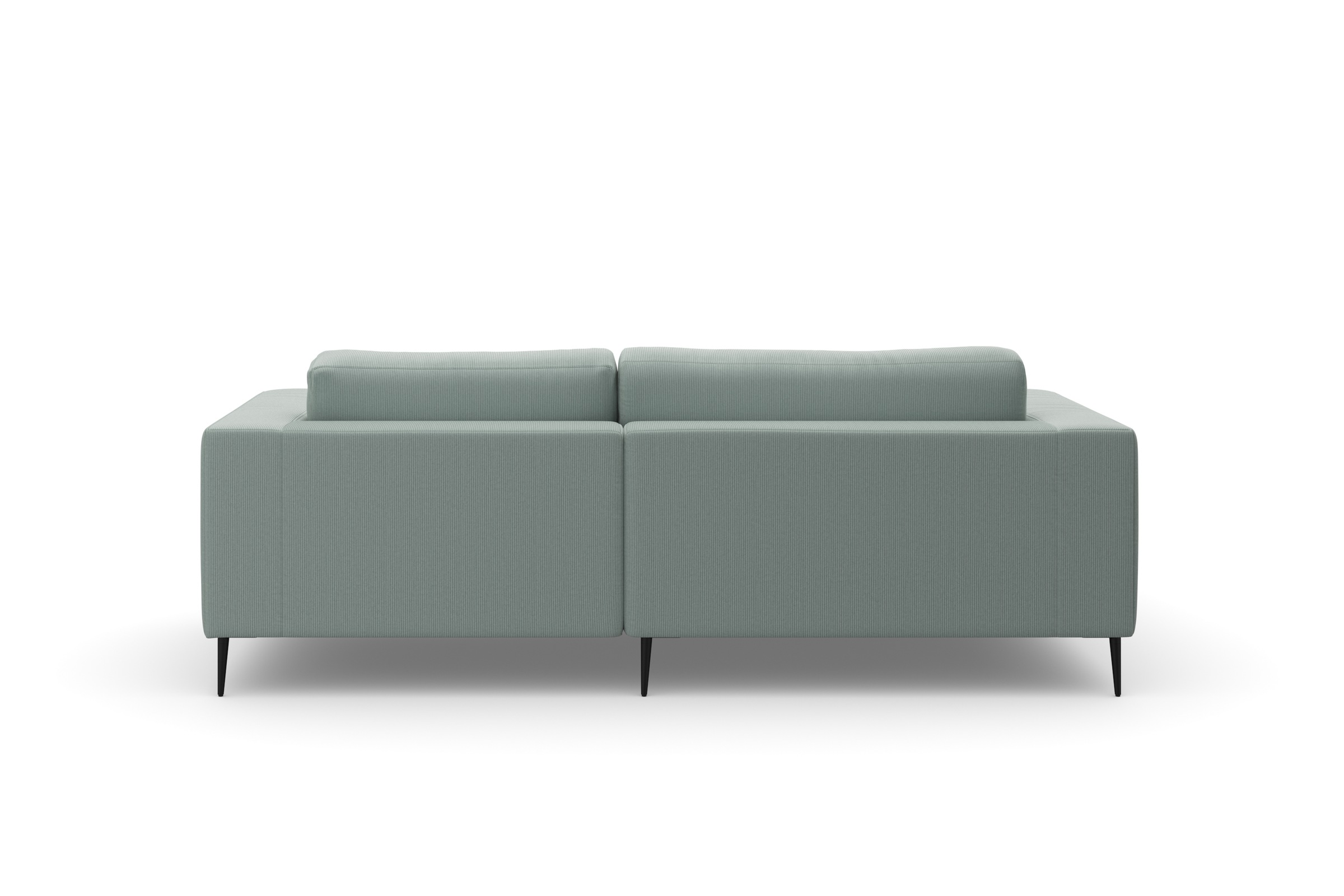 DOMO collection Ecksofa »Modica kompakt und elegant, Breite 244, L-Form« moderne Optik mit extrabreiter Recamiere, auch in Cord