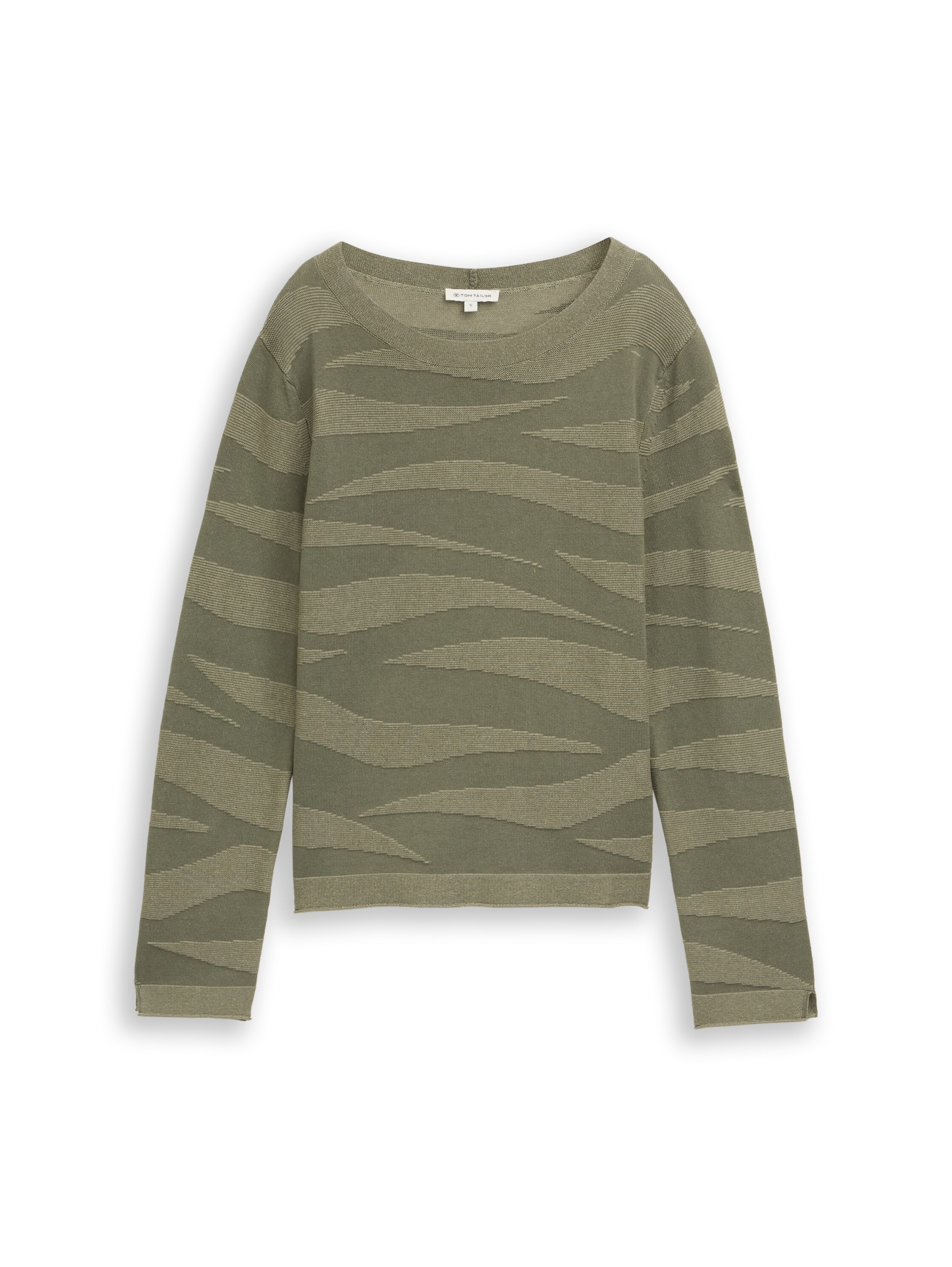 TOM TAILOR Strickpullover mit Struktur Muster