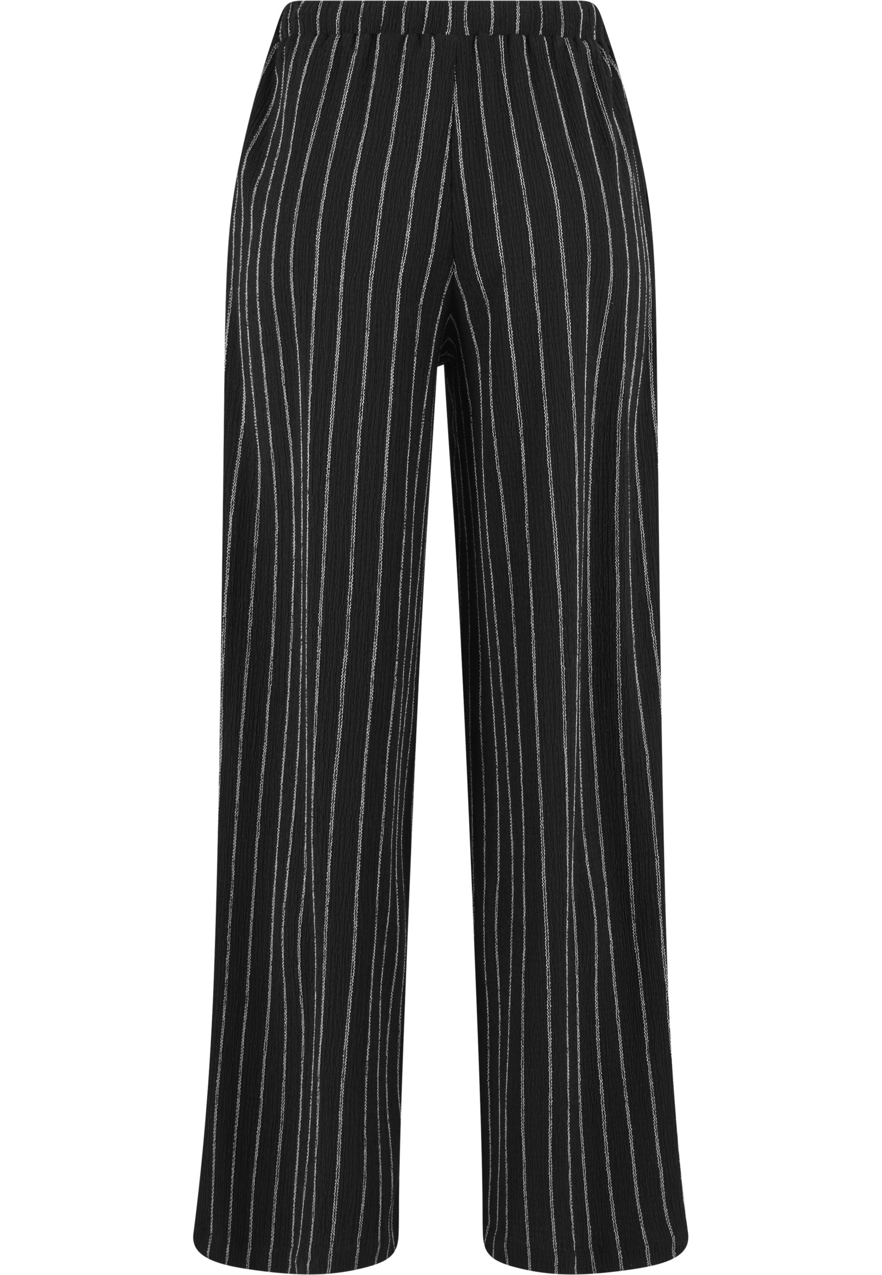 URBAN CLASSICS Stoffhose "Urban Classics Ladies Structured Striped Relaxed günstig online kaufen