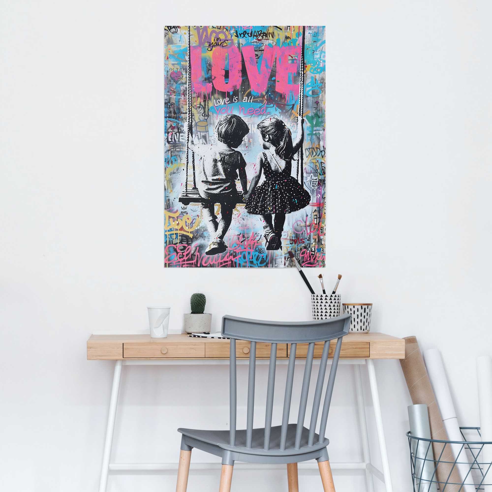 Reinders Poster "Young Love" günstig online kaufen