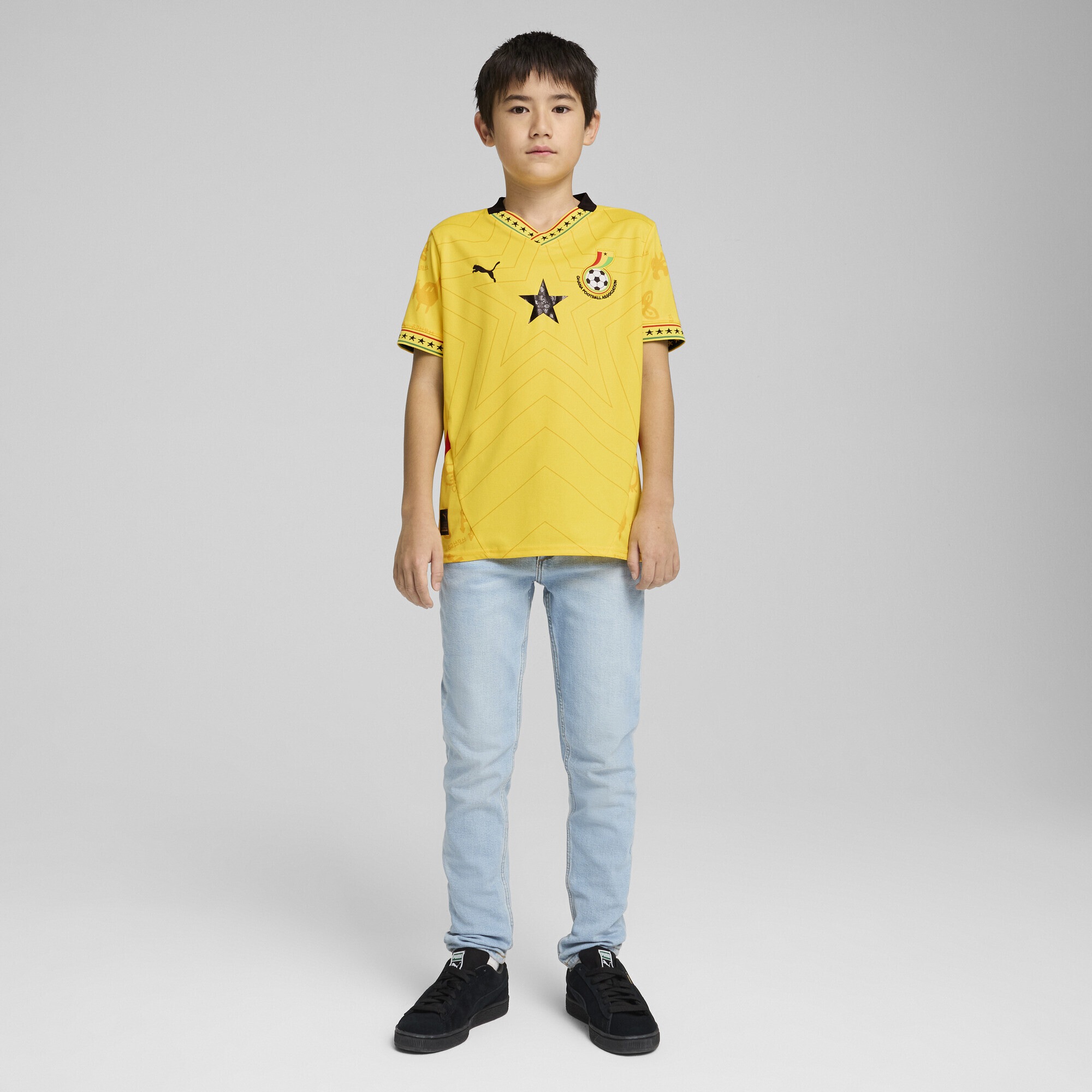 PUMA Trainingsshirt »Ghana 2025 Auswärtstrikot Jugendliche«