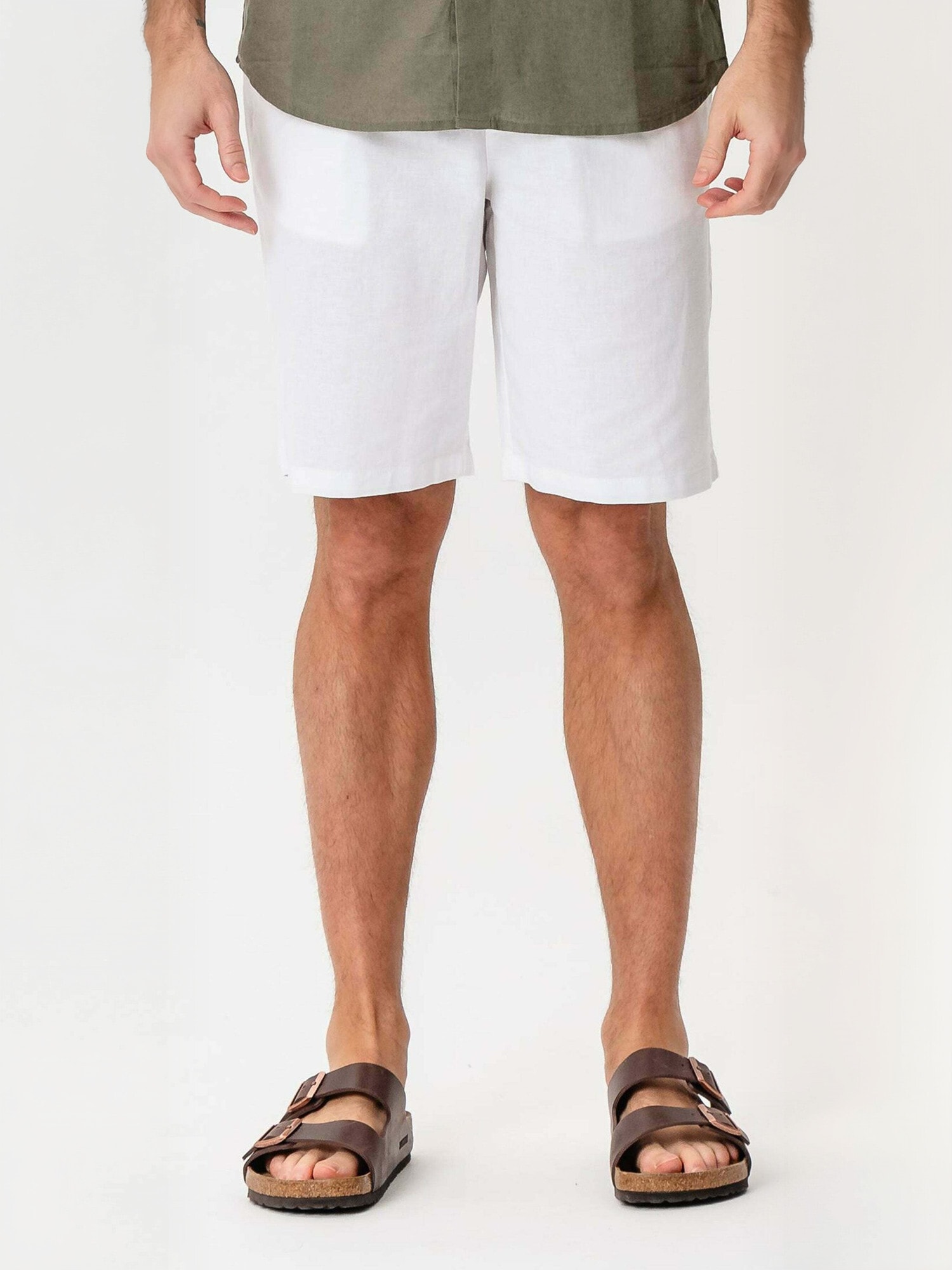 TeeShoppen Shorts "TEESHOPPEN Shorts Linen Blend"