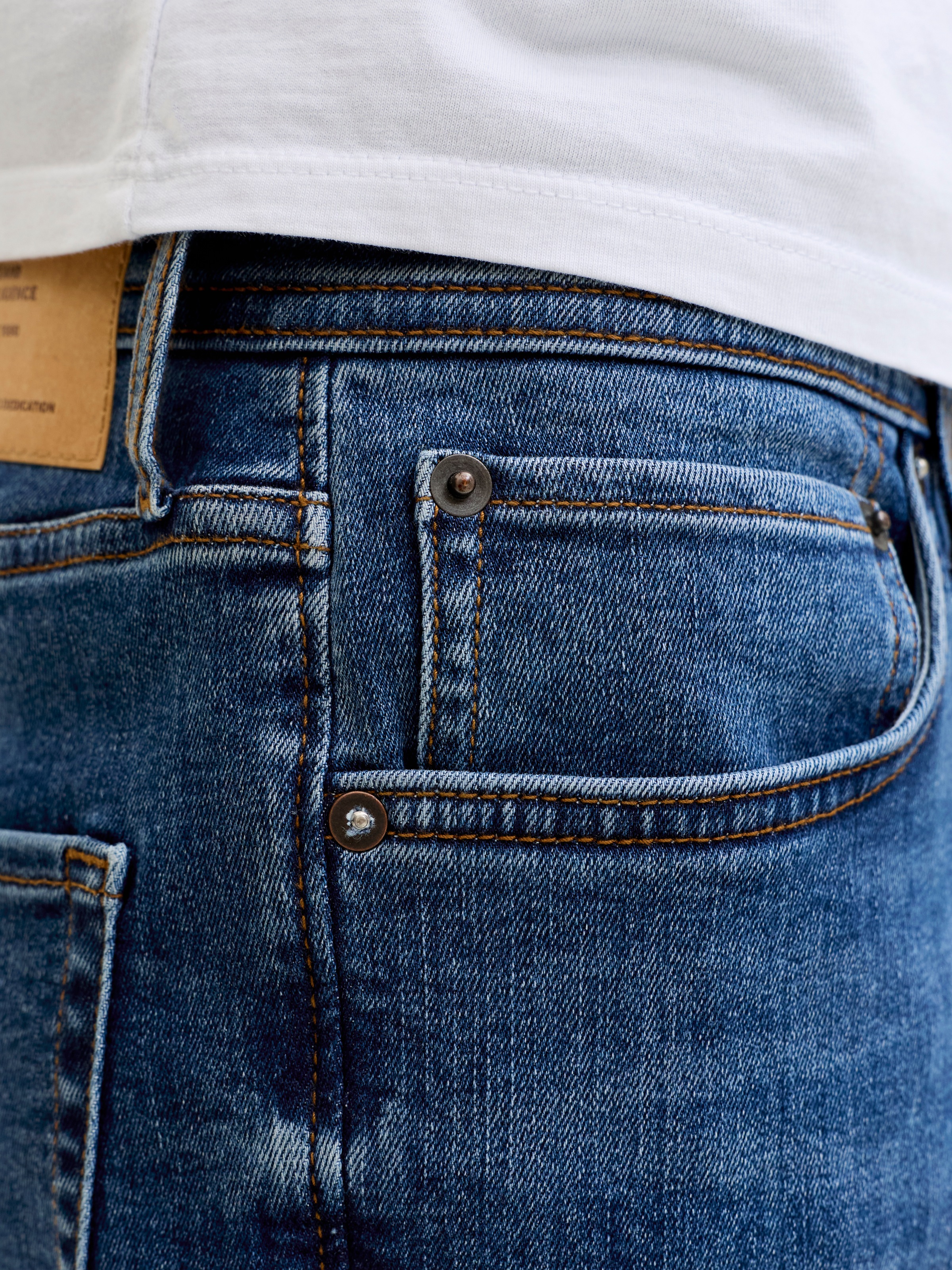 Thumbnail - Jack & Jones Tapered-fit-Jeans "JJIMIKE JJORIGINAL ST 171 NOOS" Baumwollmischung, comfort fit